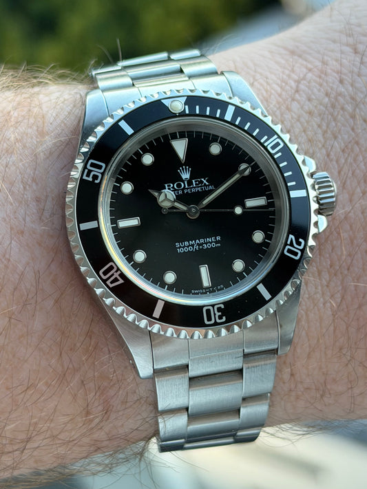 Rolex Submariner No Date 14060 1996 Box and Booklets