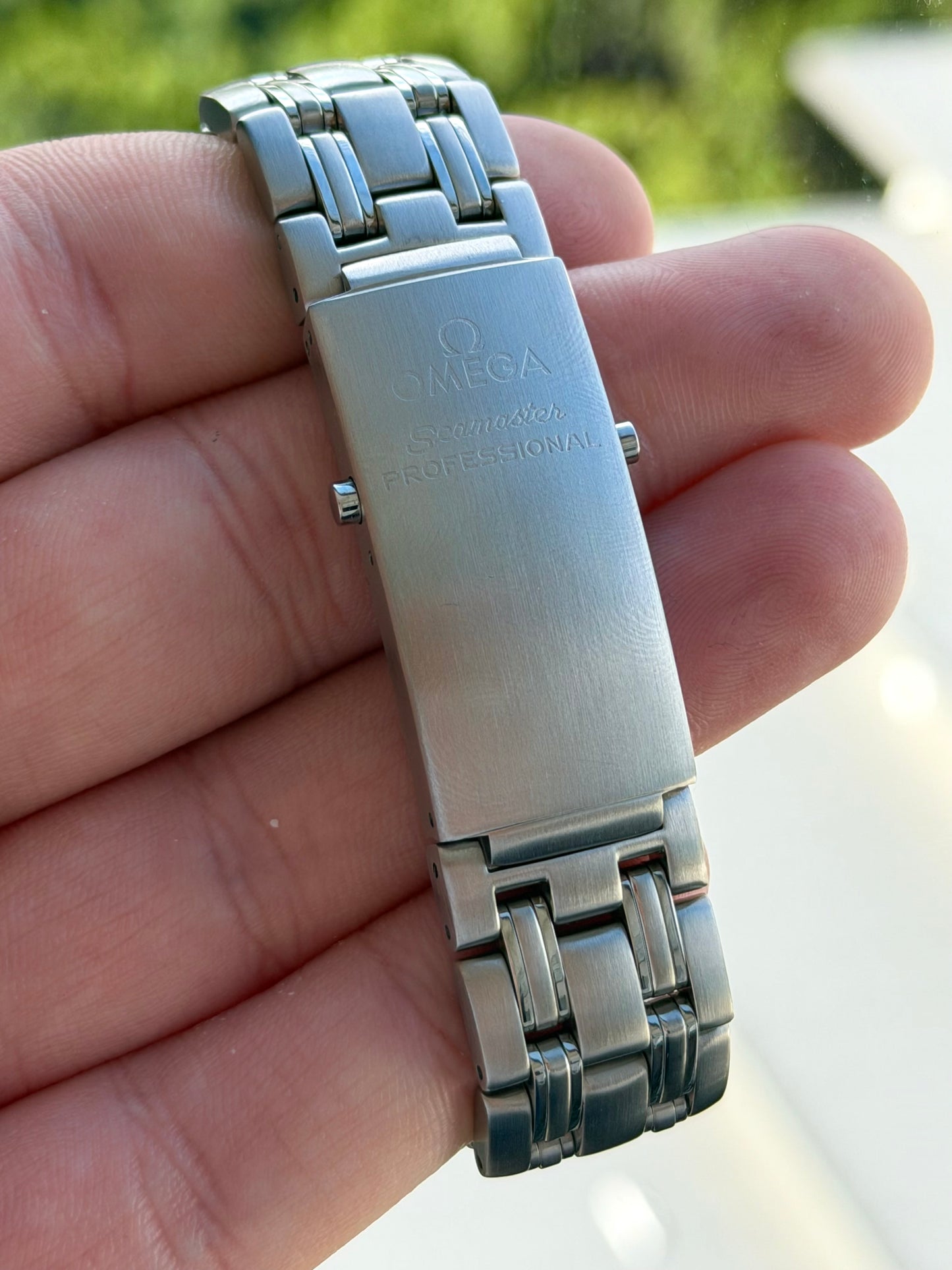 Omega Seamaster 300 Wave Dial 36mm Auto 1994 Full Set