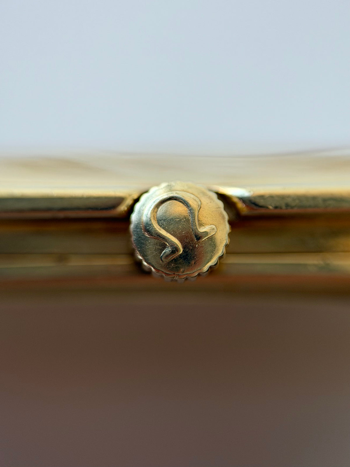 Omega Skeleton Case Solid 14k Gold 1964