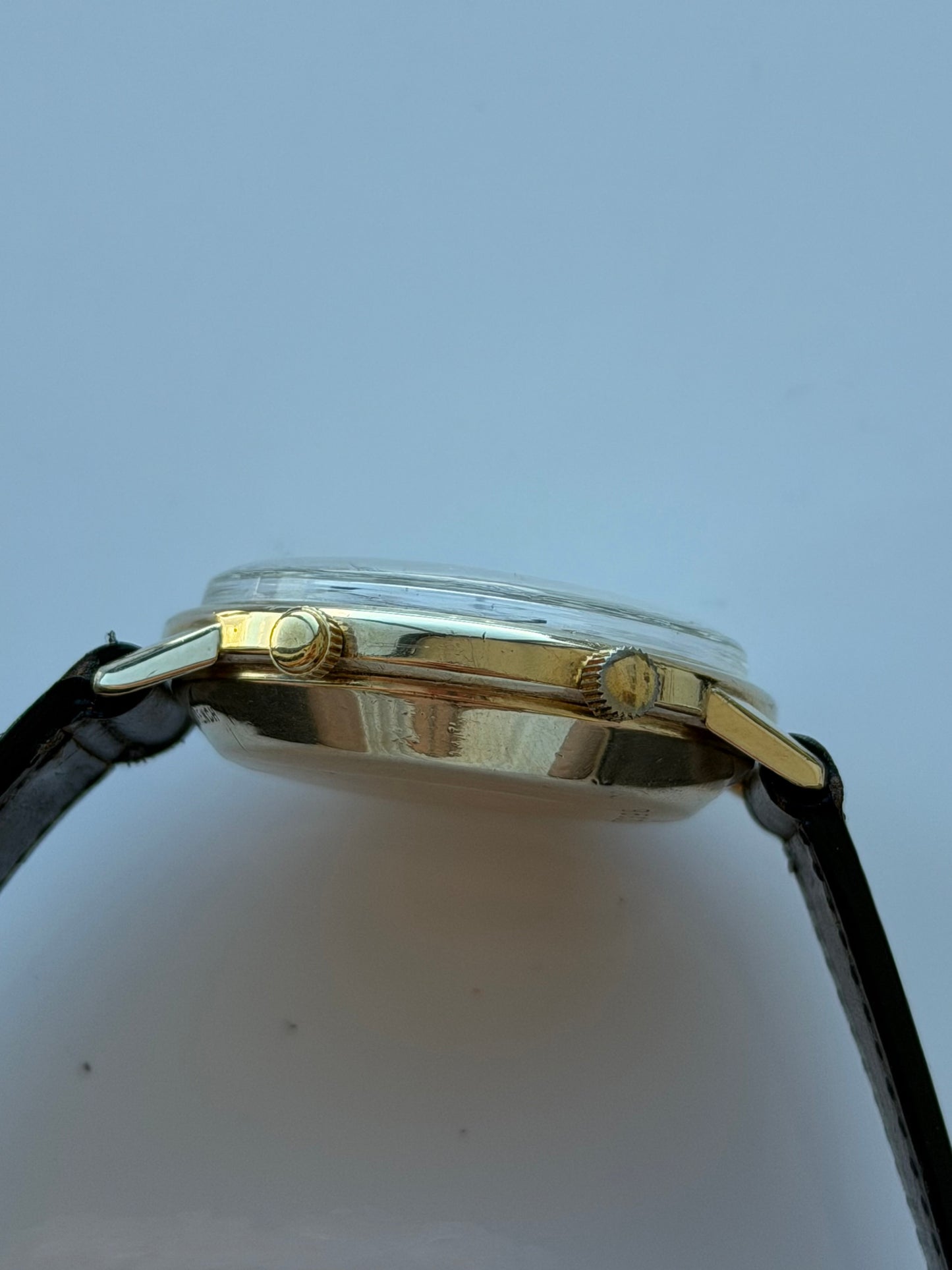 Jager-LeCoultre Jumbo Memovox Alarm 10k Gold Filled