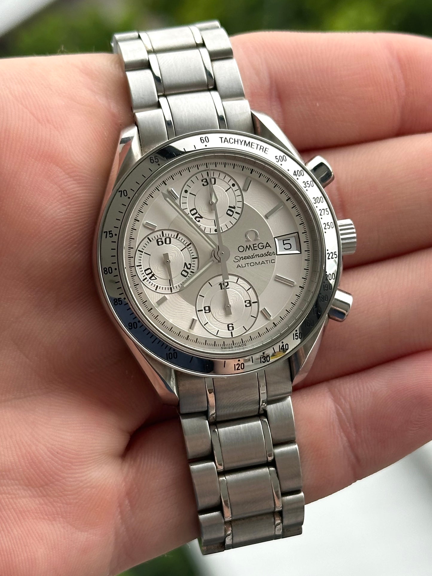 Omega Speedmaster Silver Dial 3513.30 With Papers 1998