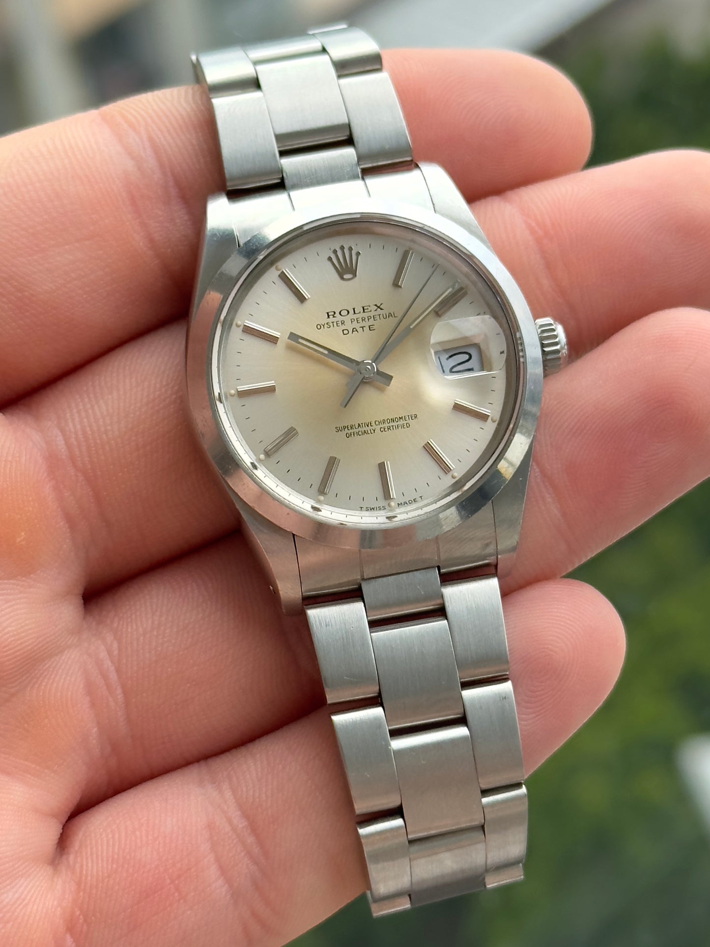 Rolex Oyster Perpetual Date 15000 1988