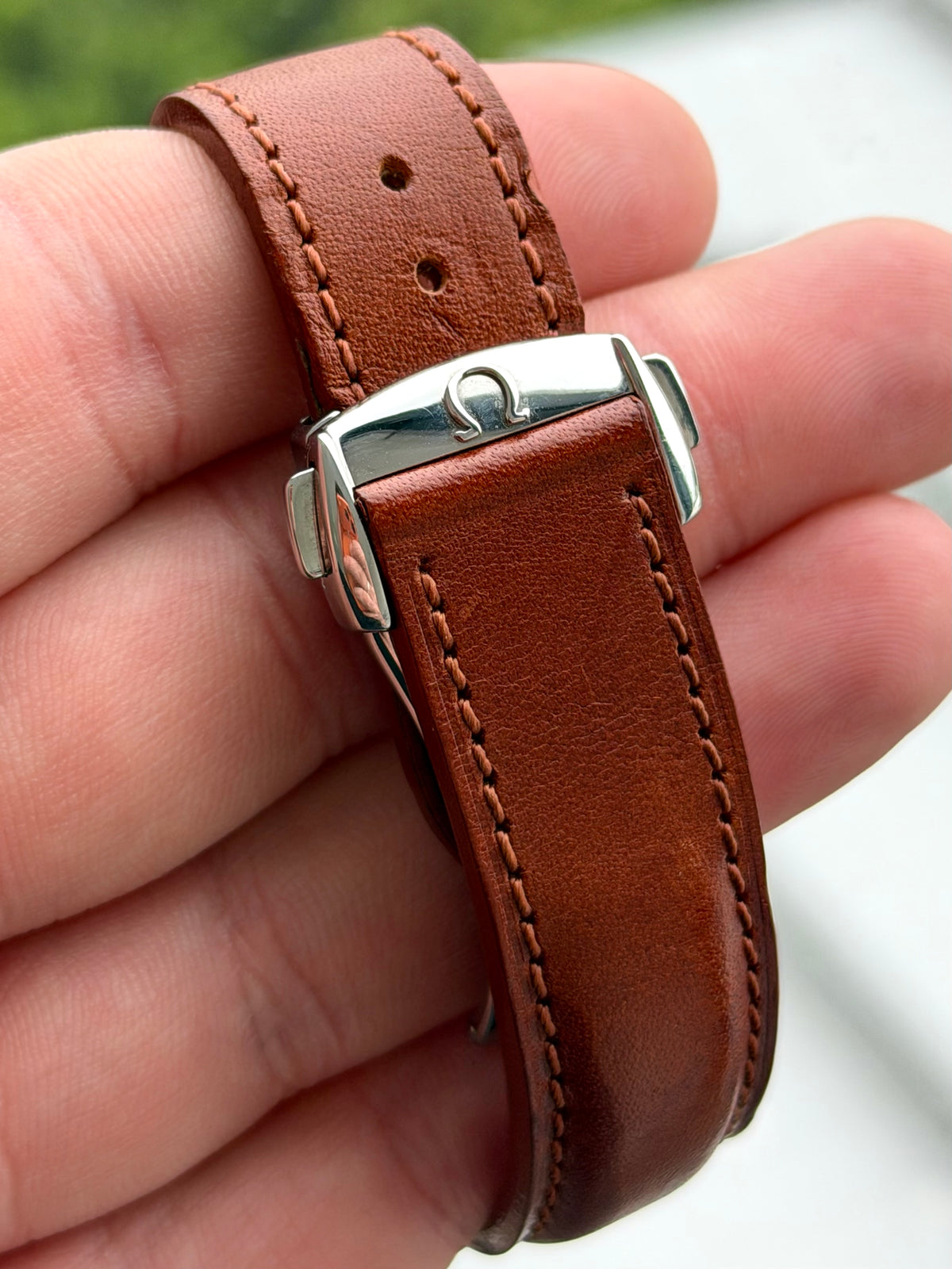 Omega Speedmaster Professional Tritium Dial on Leather