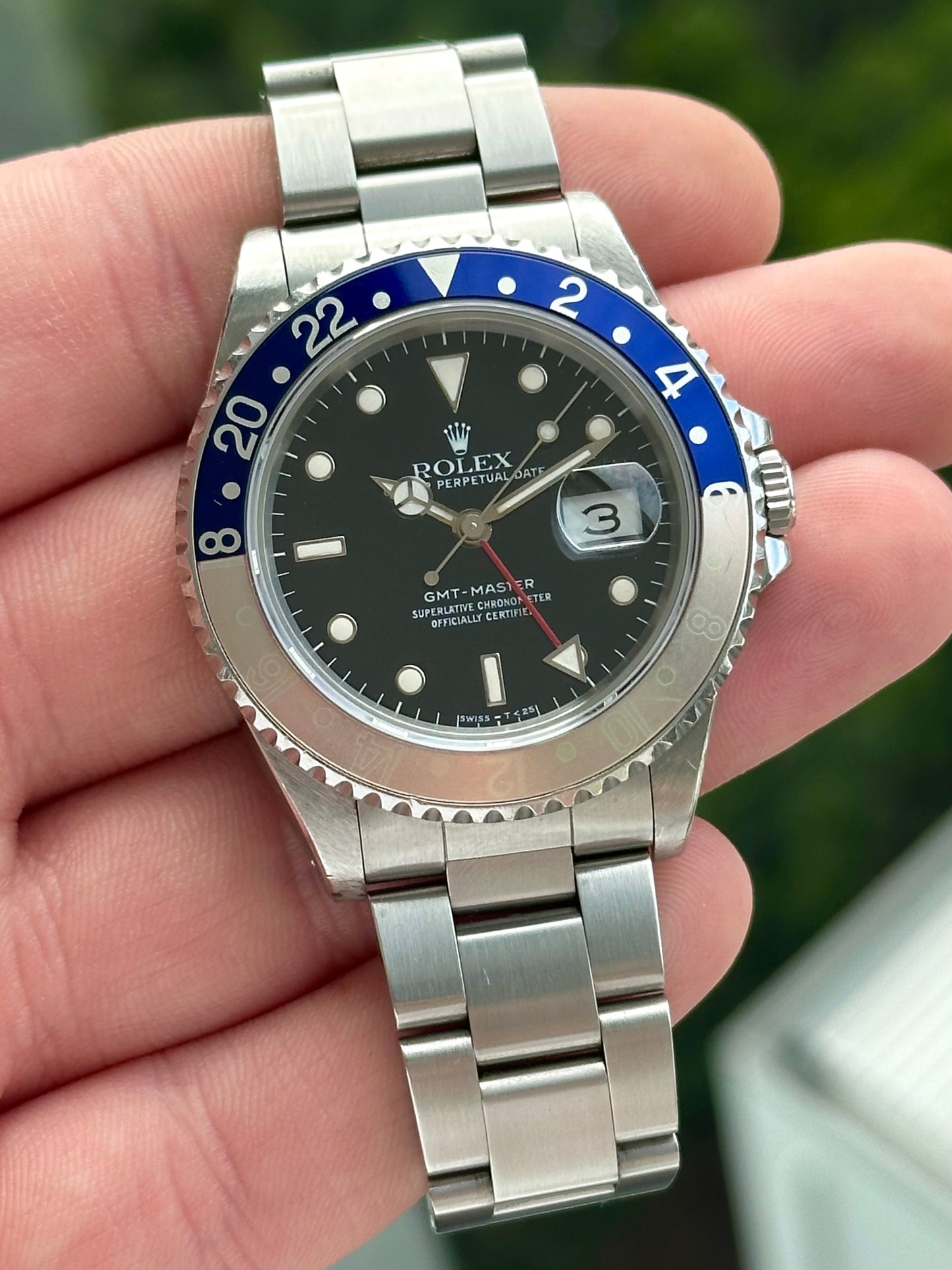 Rolex GMT Master Ghost Pepsi 16700 Box and Booklets 1989