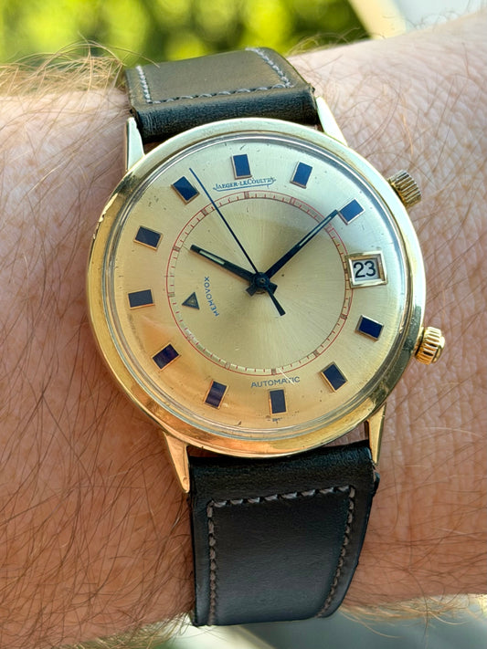 Jager-LeCoultre Jumbo Memovox Alarm 10k Gold Filled