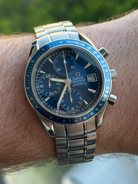 Omega Speedmaster Blue Dial and Bezel 40mm 3212.80