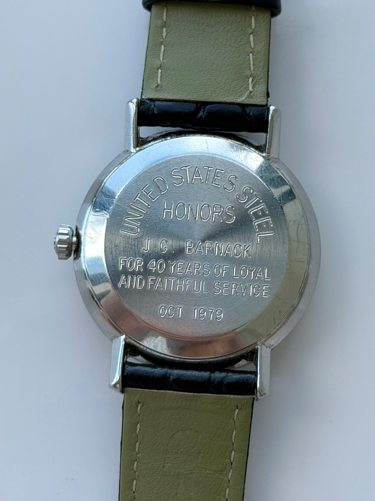 Omega Rare “United States Steel”  Silver Dial