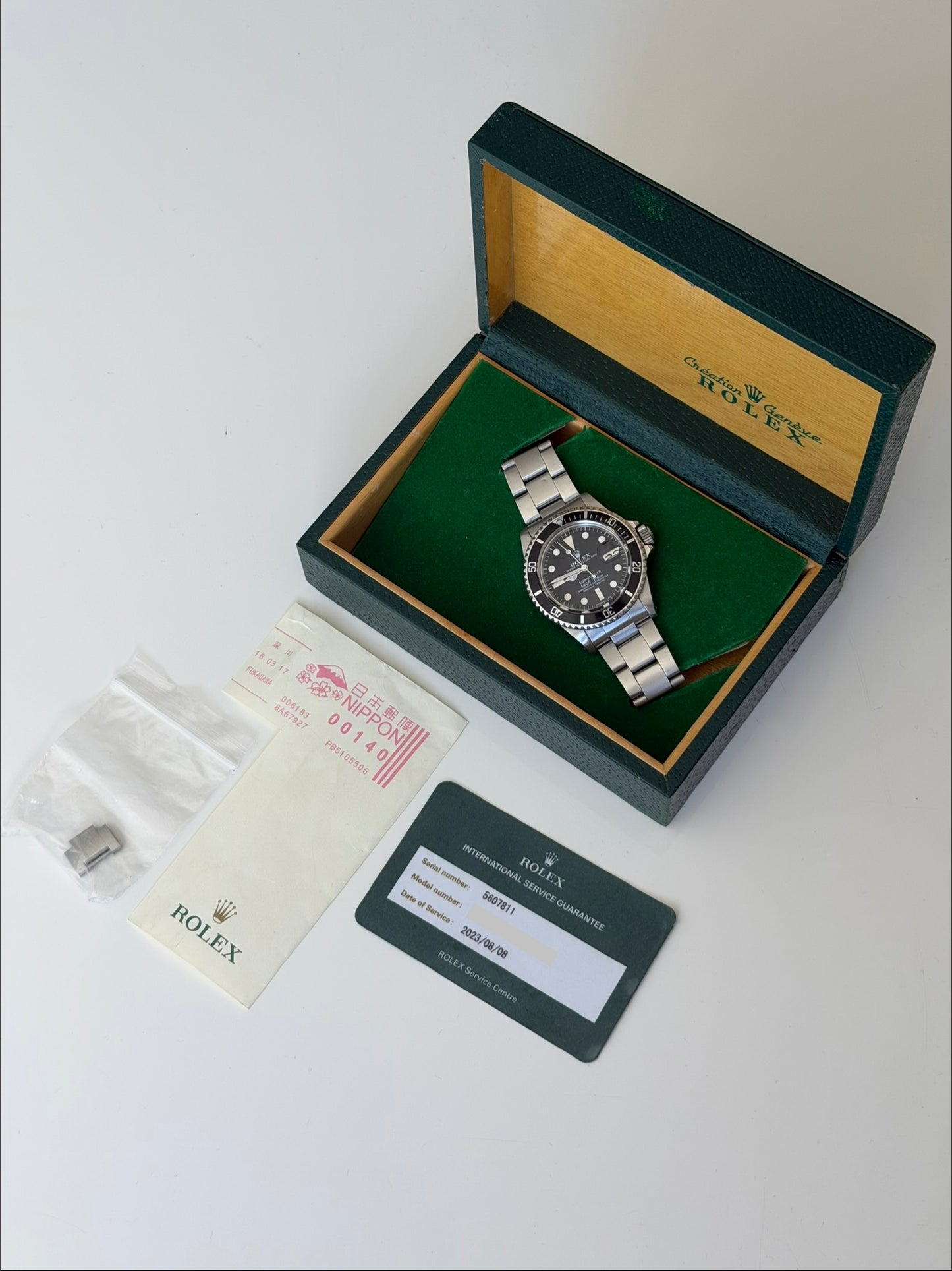 Rolex Submariner Date 1680 1978 Box + RSC