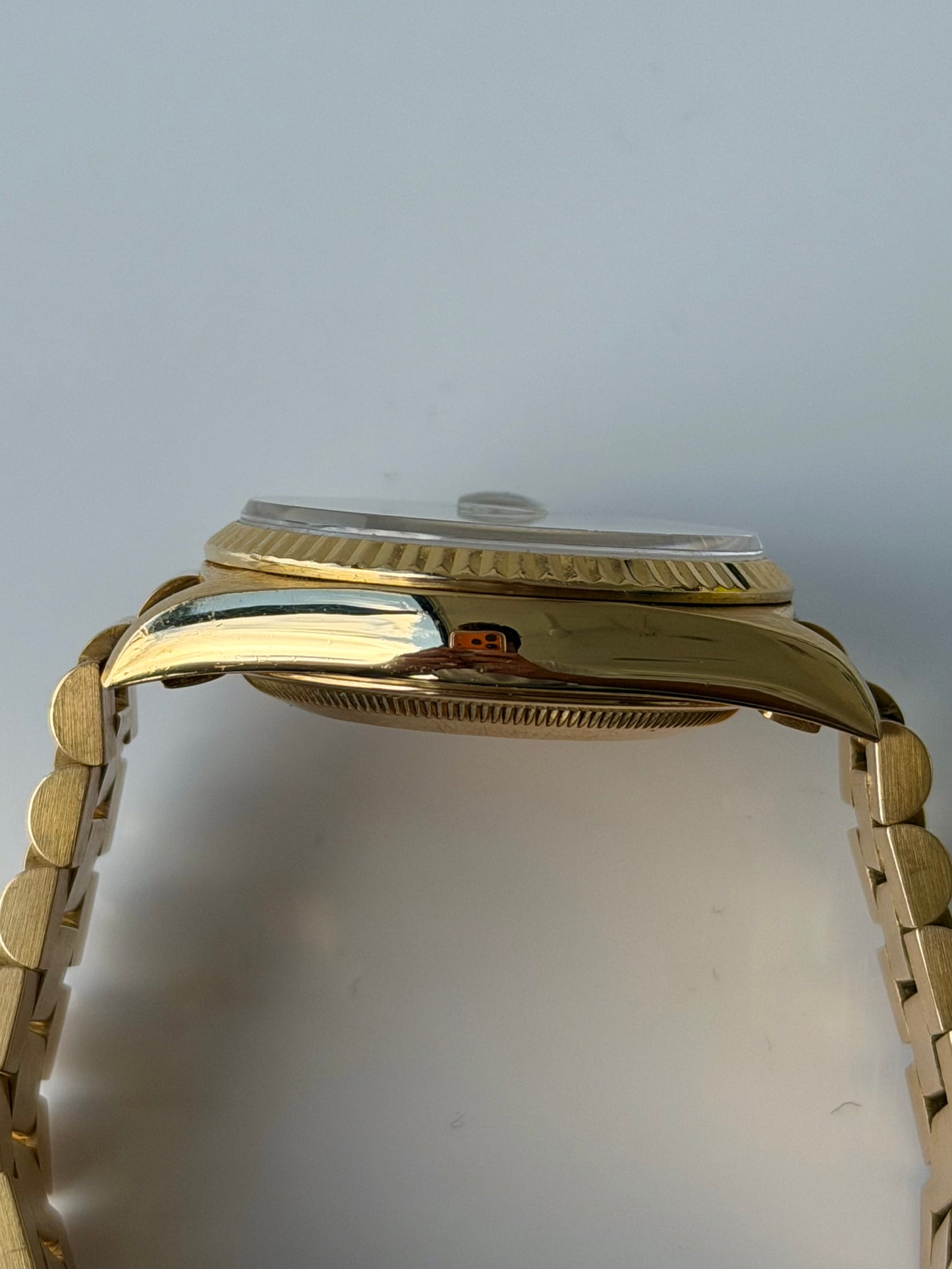 Rolex Day-Date Double Quickset Champagne Dial 1991 Full Set