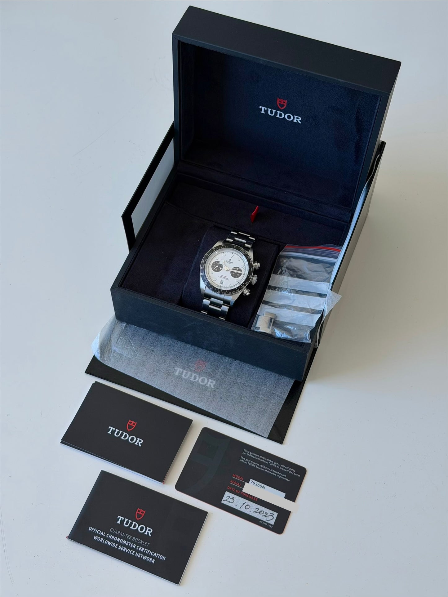 Tudor Black Bay Chrono Panda Full Set 2023