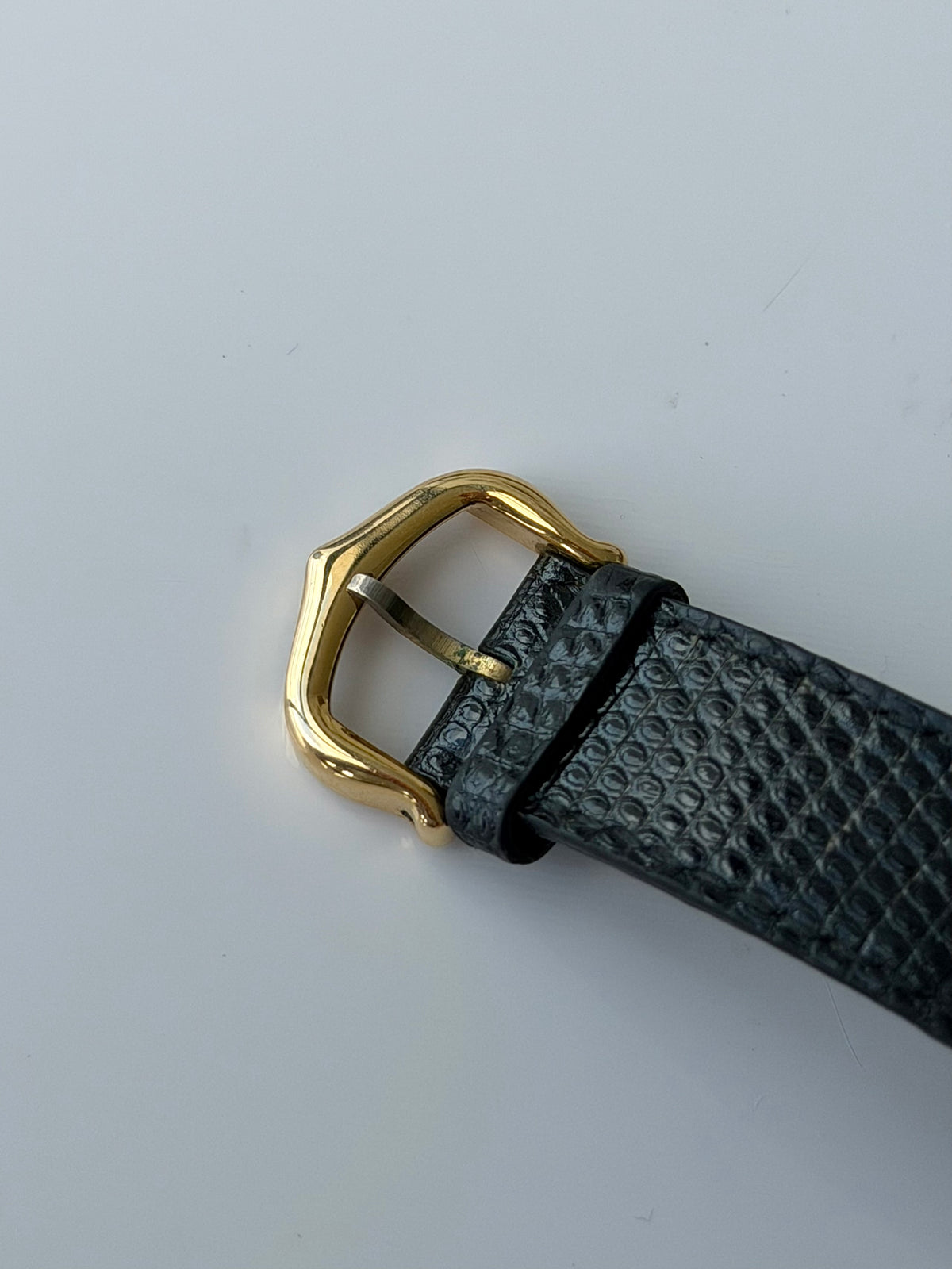 Cartier Tank Black Dial Manual Wind