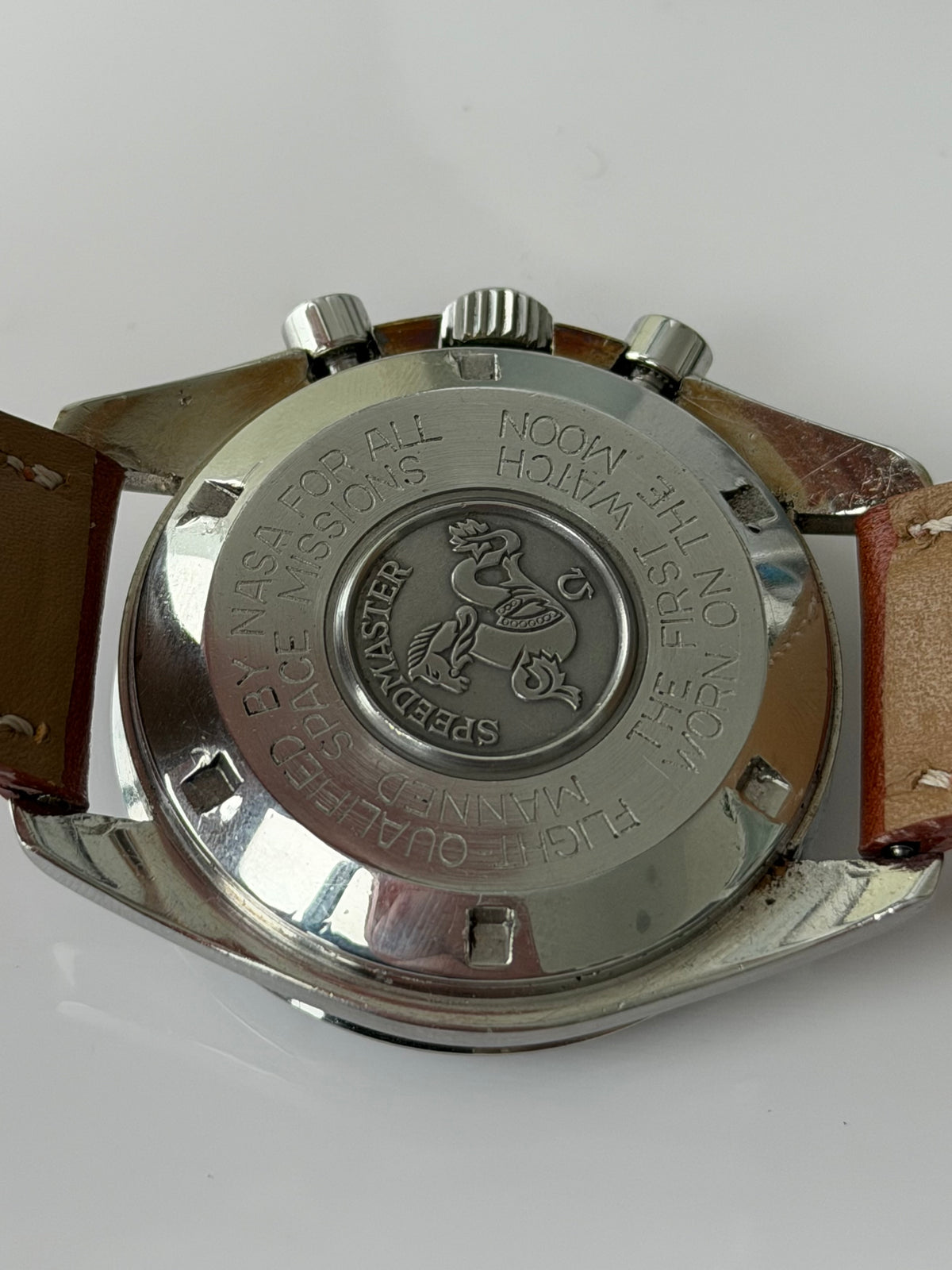 Omega Speedmaster Professional Tritium Dial on Leather