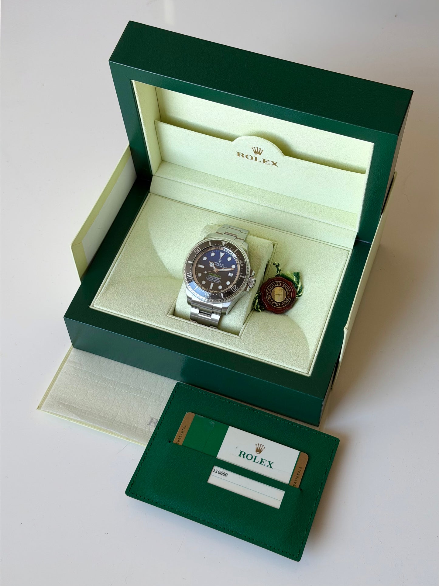 Rolex Sea-Dweller Deepsea James Cameron 116660 2014 Full Set