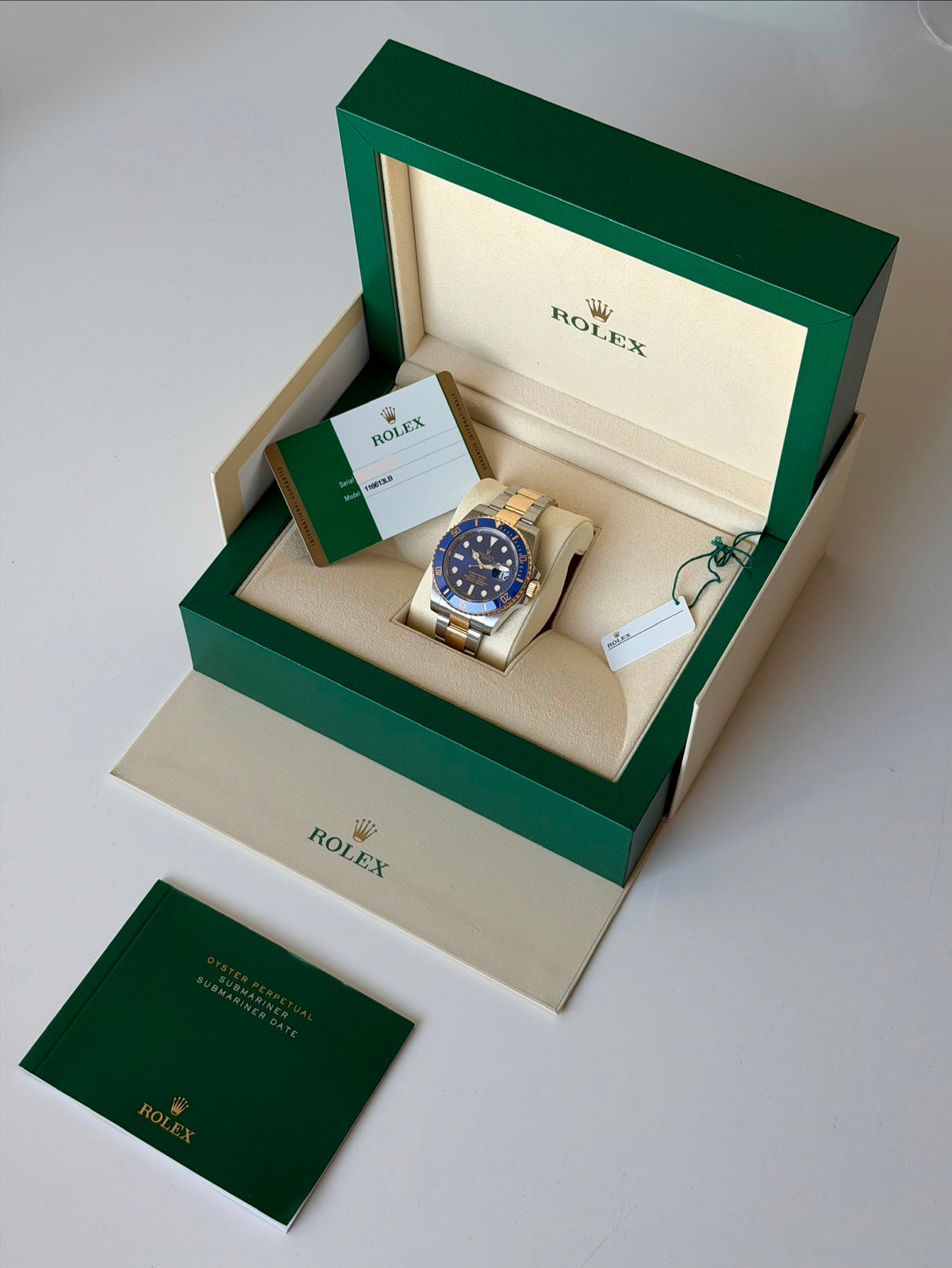 Rolex Submariner Date Ceramic Blusey 2017 Full Set
