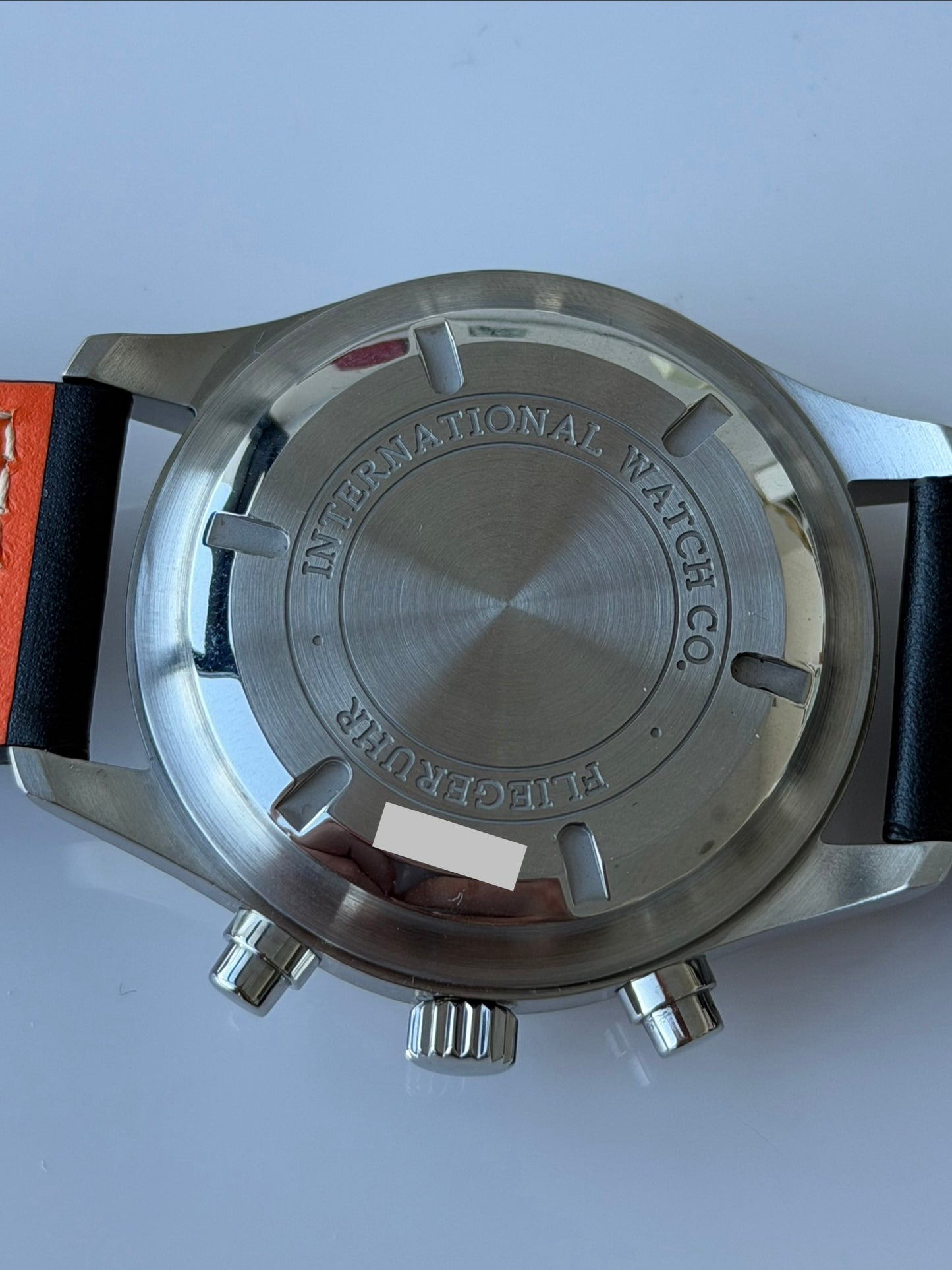 IWC Pilot Spitfire Silver Dial Chrono with Papers IW371702