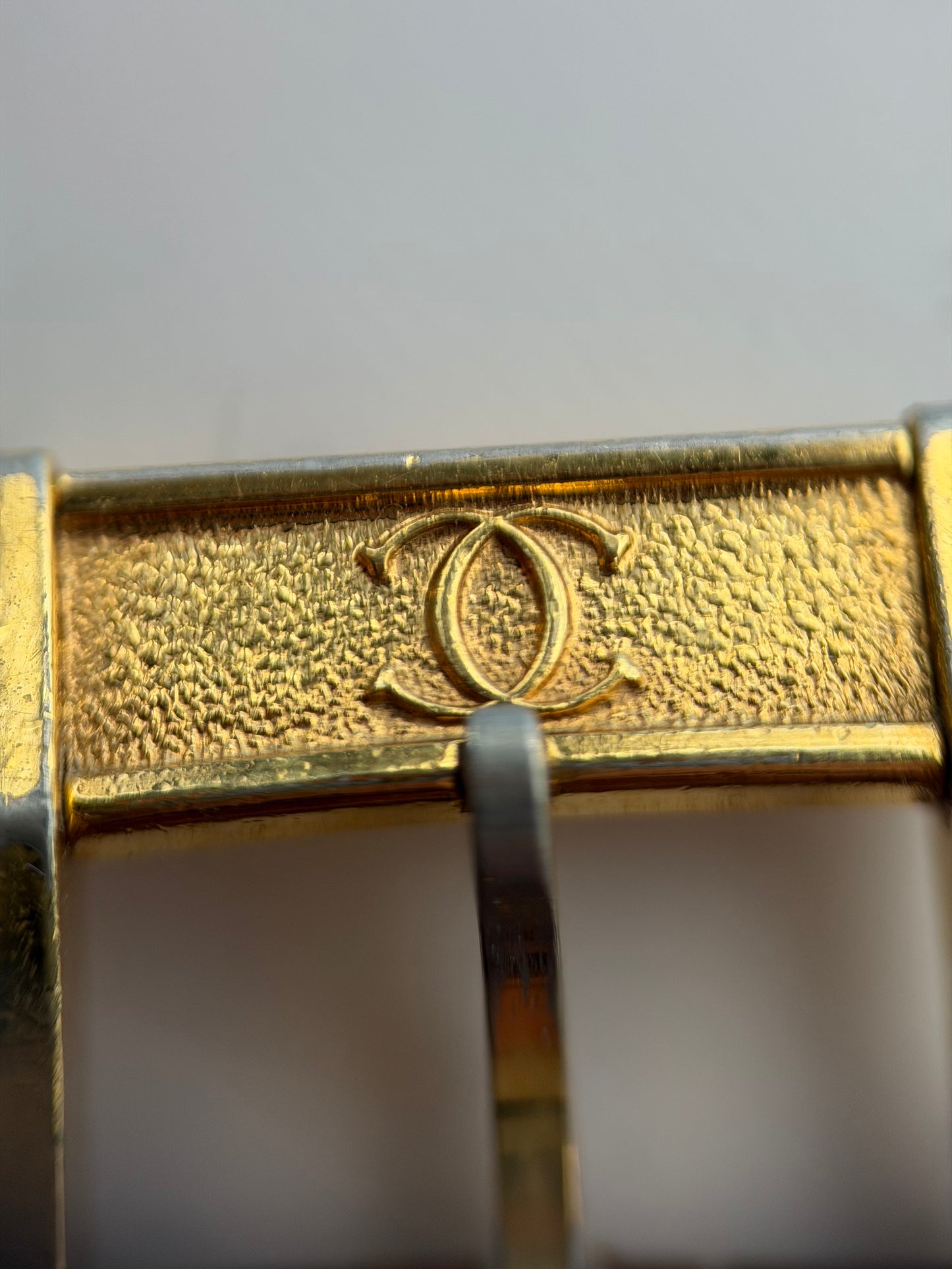 Cartier Tank Tri Tone Dial Manual Wind Ladies