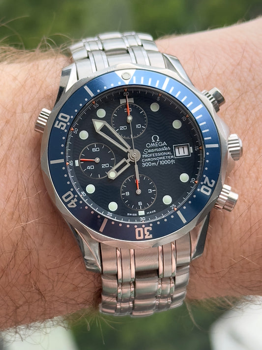 Omega Seamaster 300 Chrono Wave Dial 2298.80
