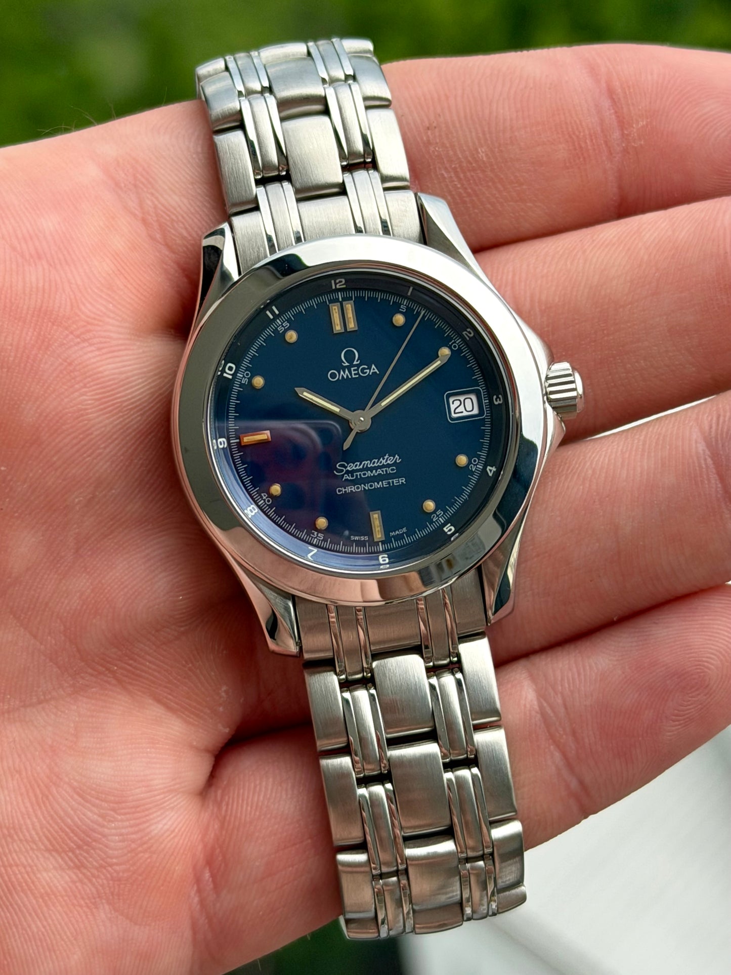 Omega Seamaster 120 Automatic Blue dial 2501.80 Full Set