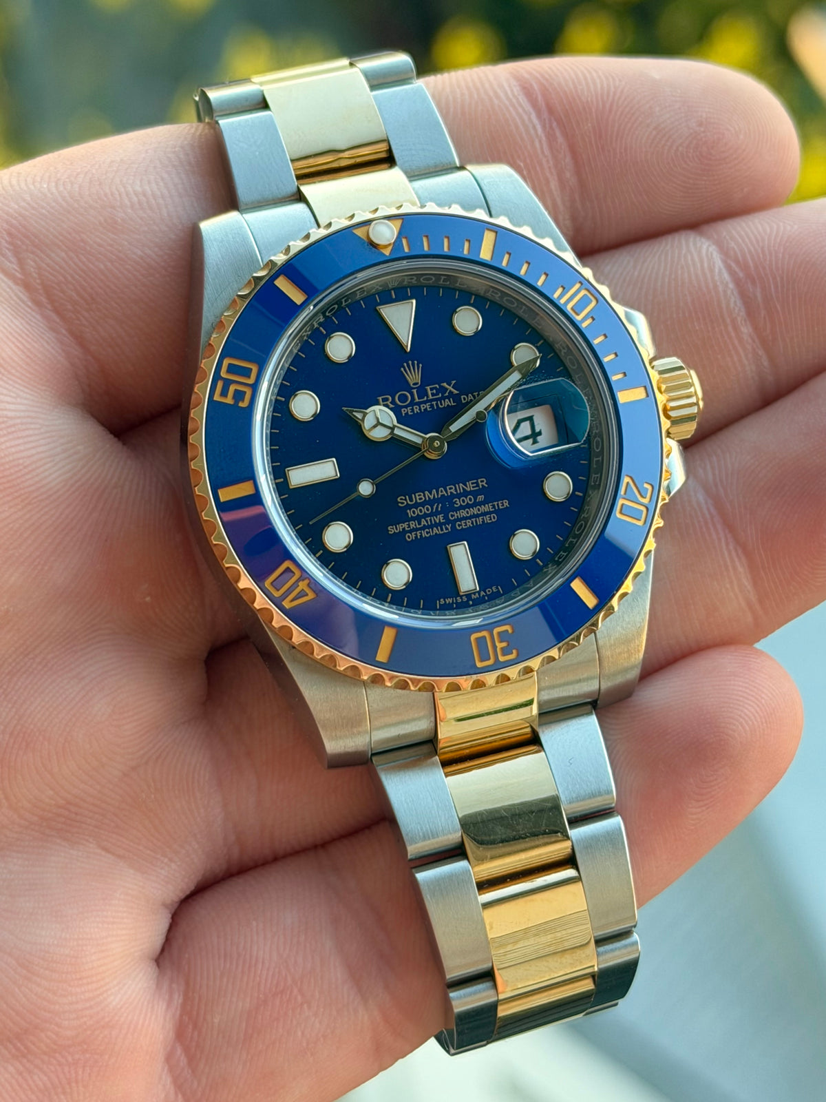 Rolex Submariner Date Ceramic Blusey 2017 Full Set