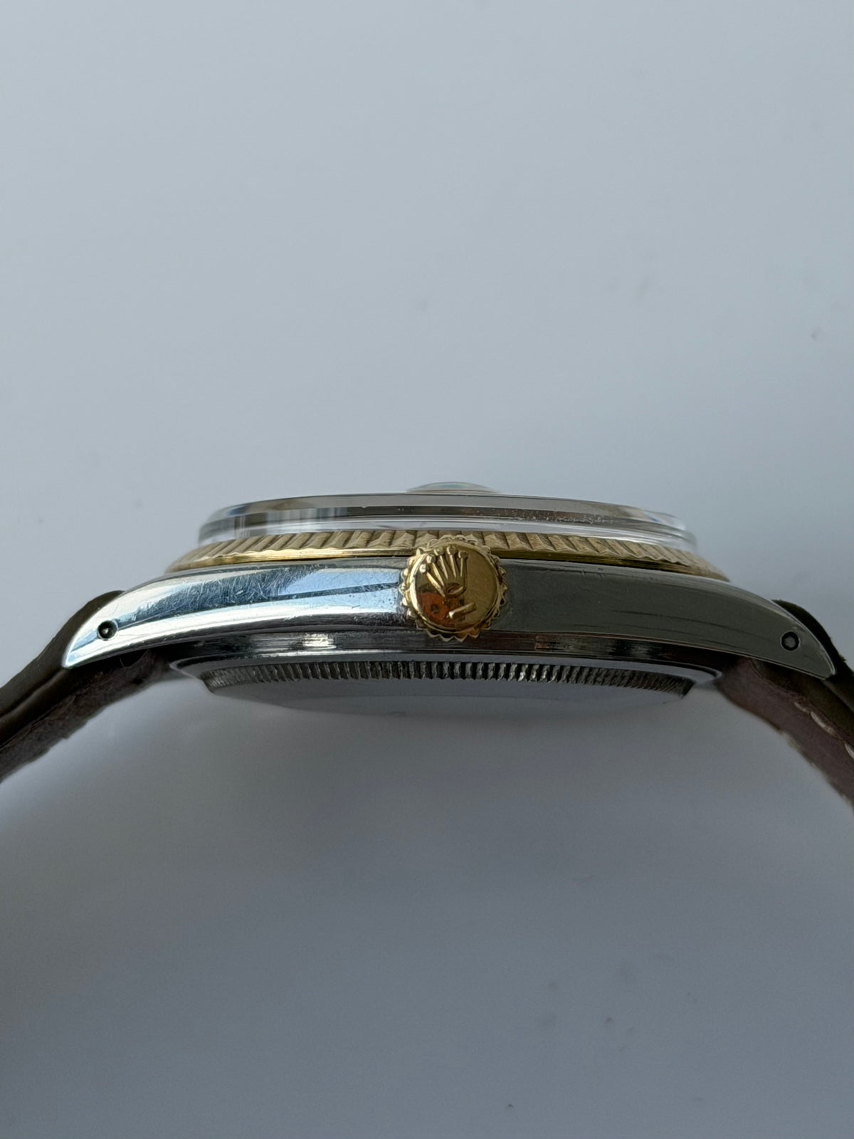 Rolex Datejust Two Tone 1601 Gold Dial 1974