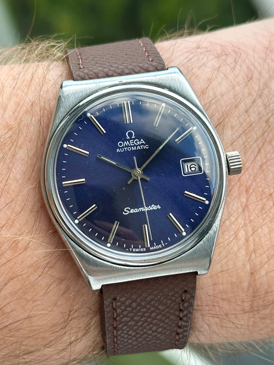 Omega Seamaster Blue Dial 1976 166.0210