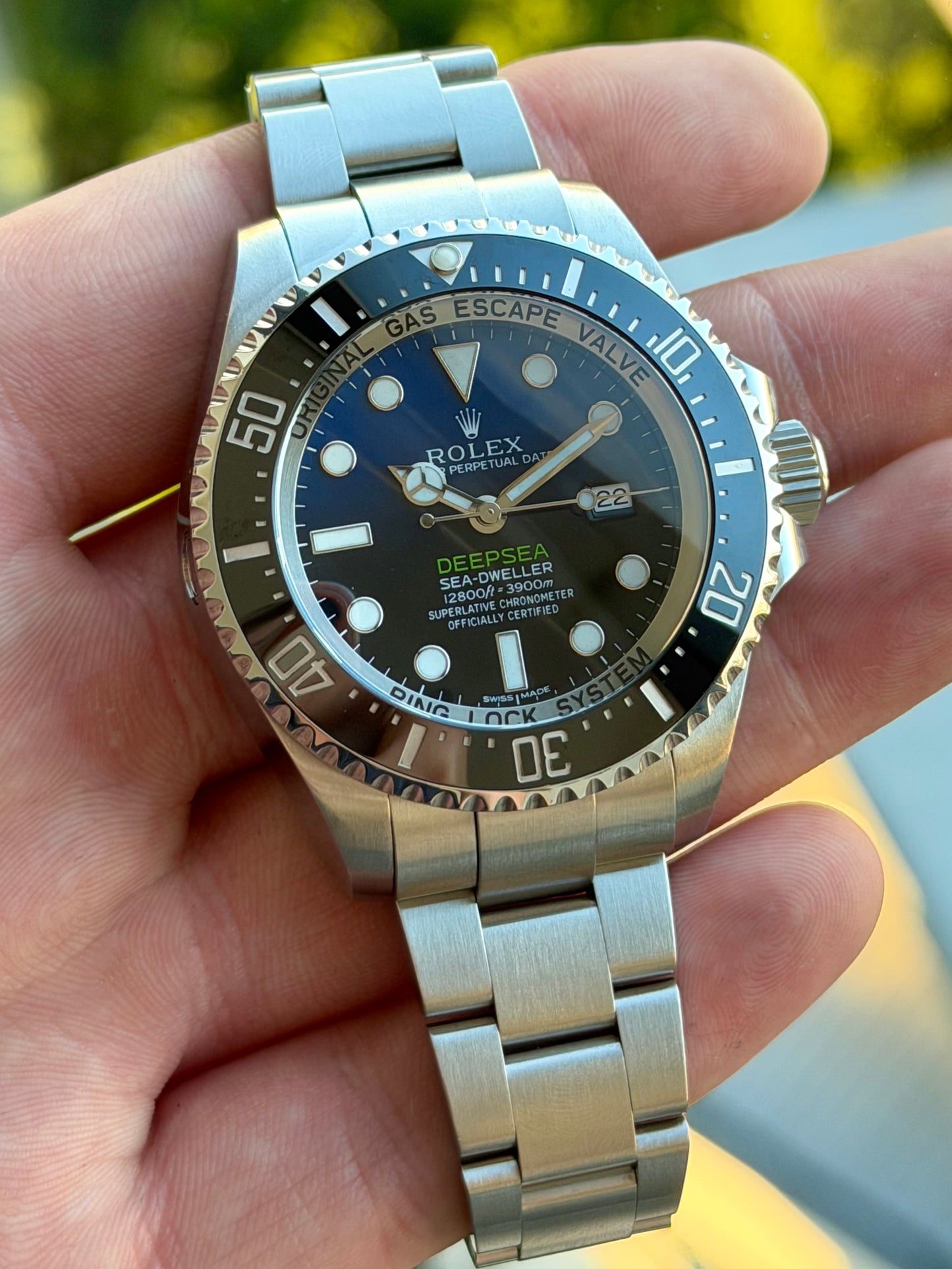 Rolex Sea-Dweller Deepsea James Cameron 116660 2014 Full Set