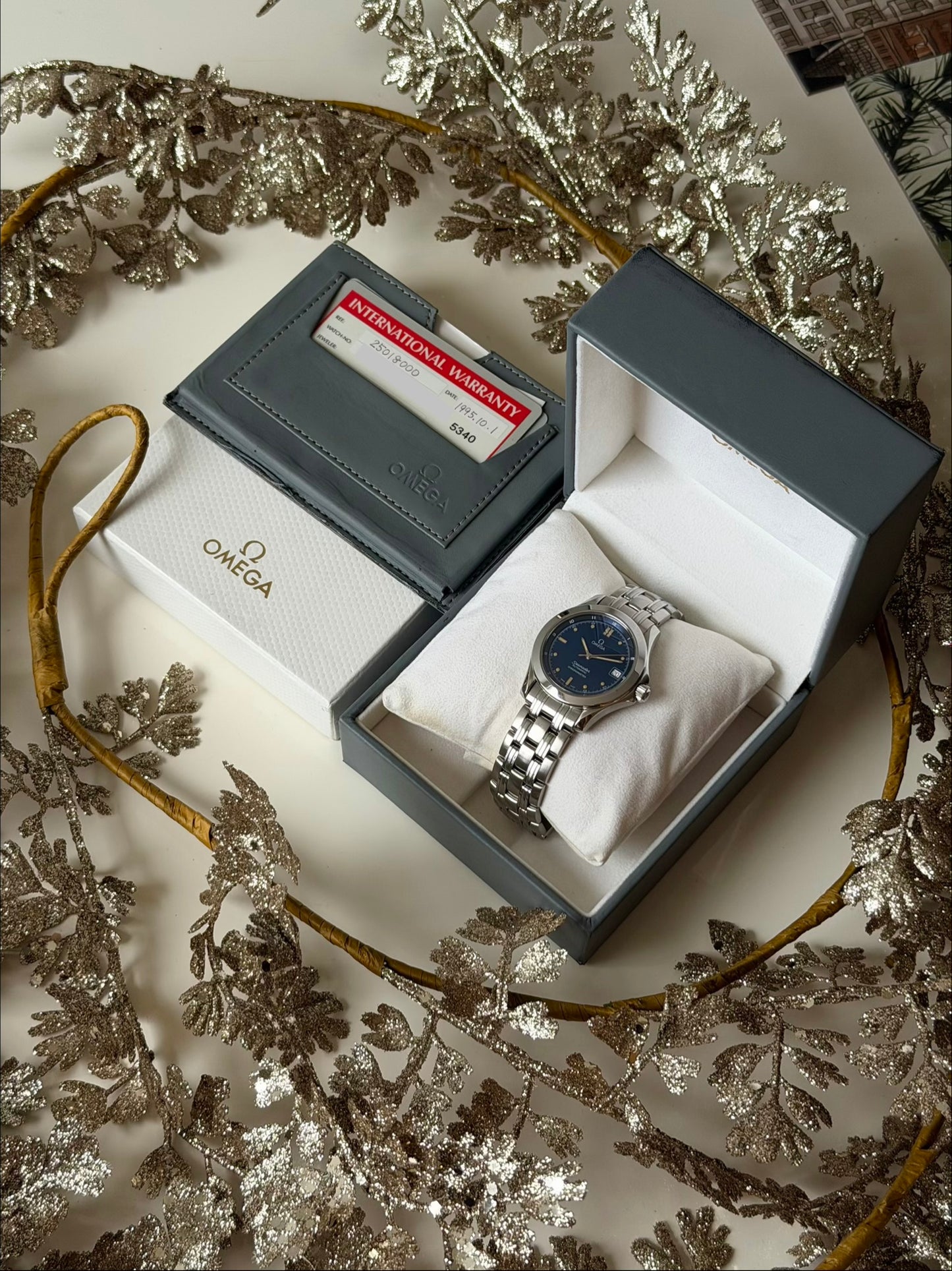 Omega Seamaster 120 Automatic Blue dial 2501.80 Full Set