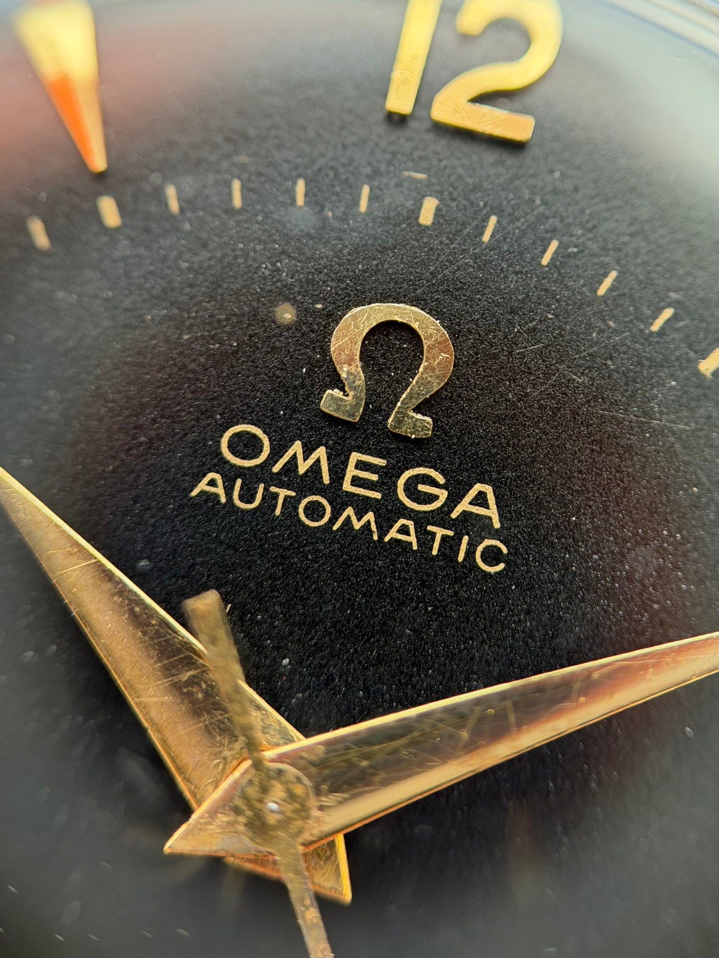 Omega Seamaster Black Dial “Big Seahorse Caseback”
