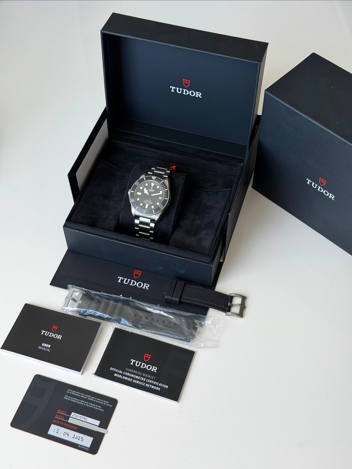 Tudor Pelagos LHD Full Set with Bracelet 2025