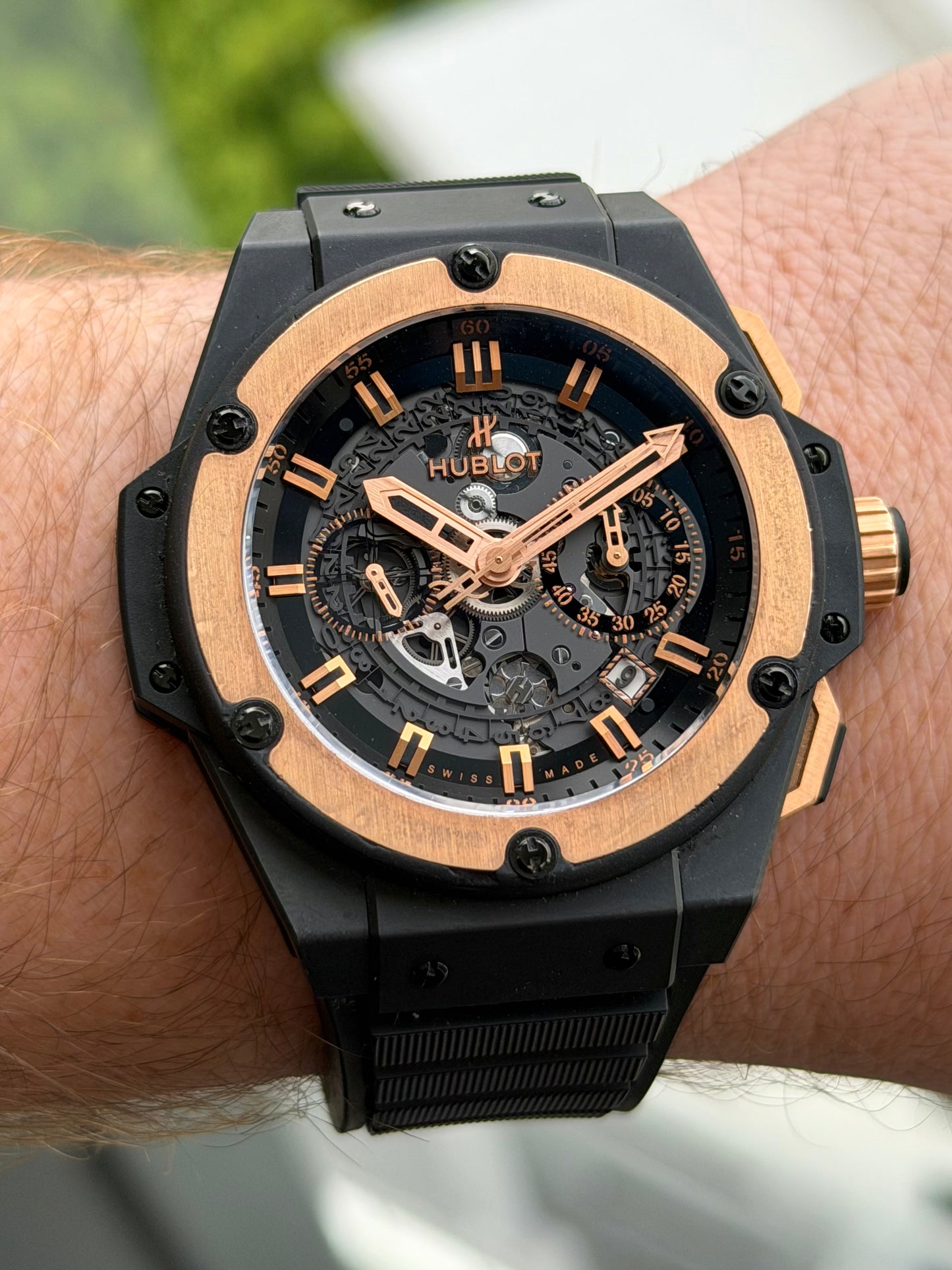 Hublot King Power Chrono Unico Full Set 2014