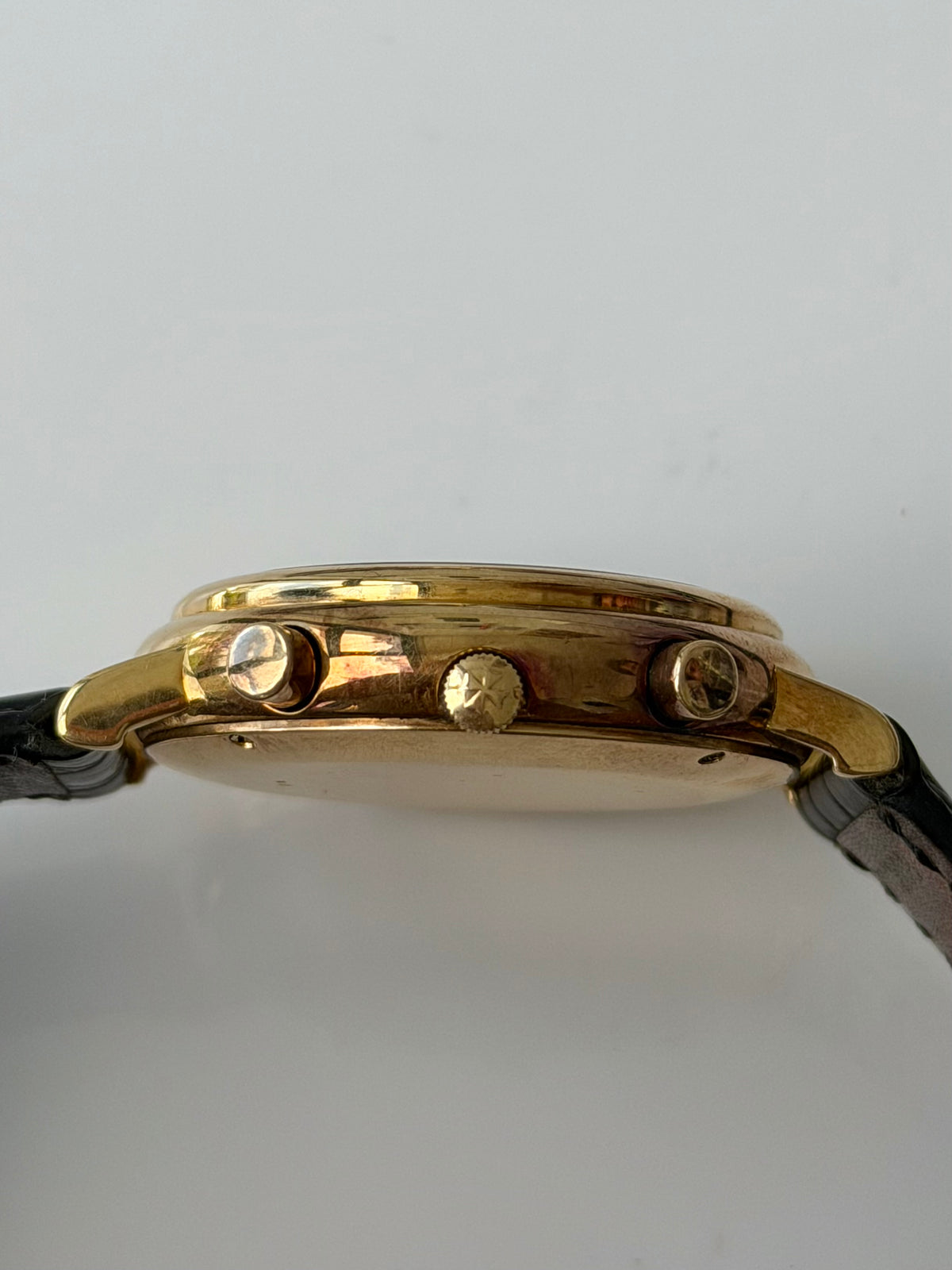 Vacheron Constantin Les Historiques Chronograph 18K Yellow Gold 1990s