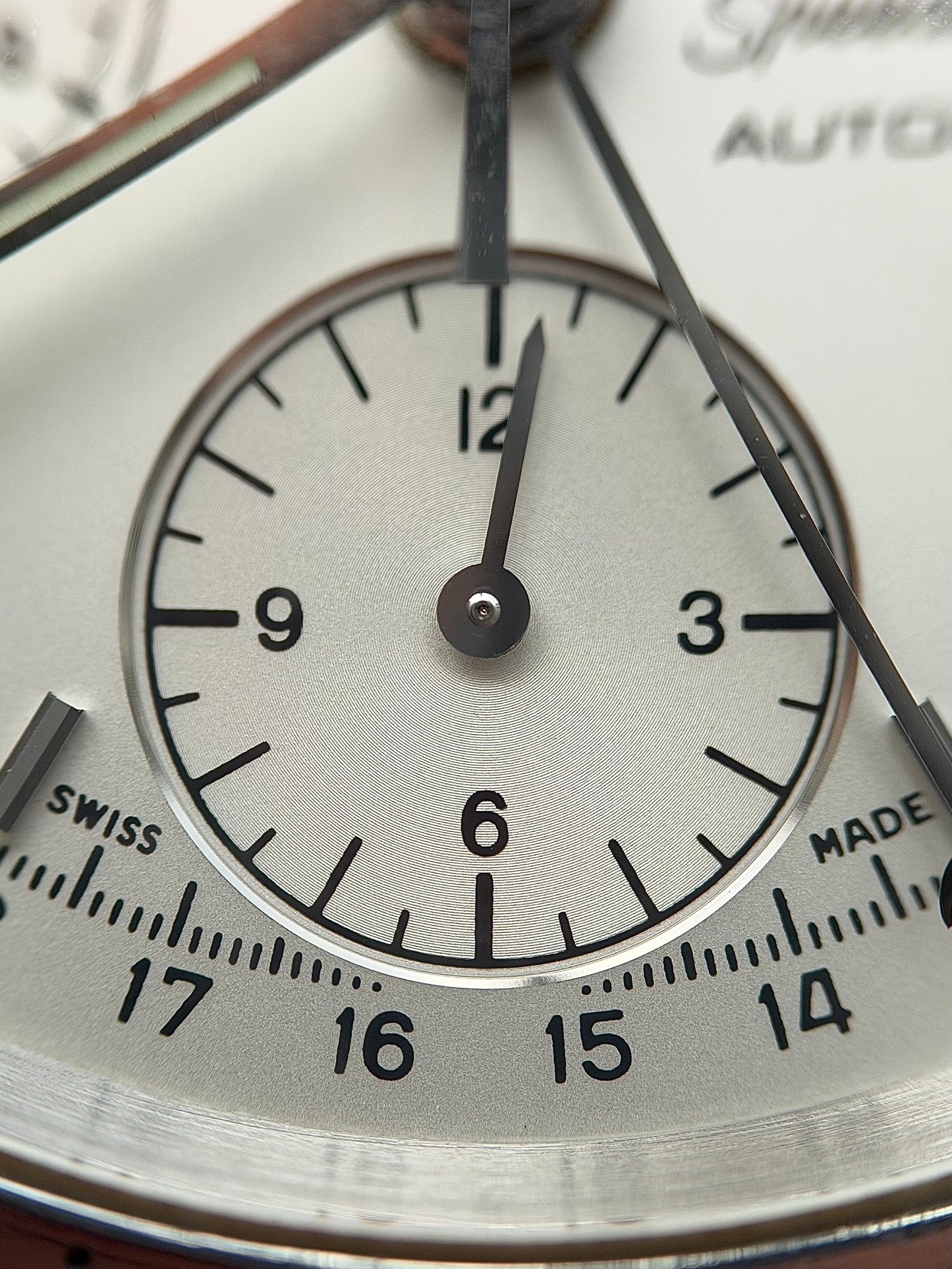 Omega Speedmaster Silver Dial Triple Calendar 1995