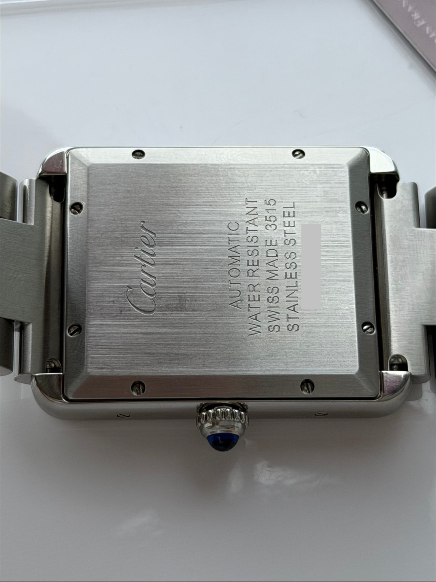 Cartier Tank Solo XL on Bracelet with Papers W5200028