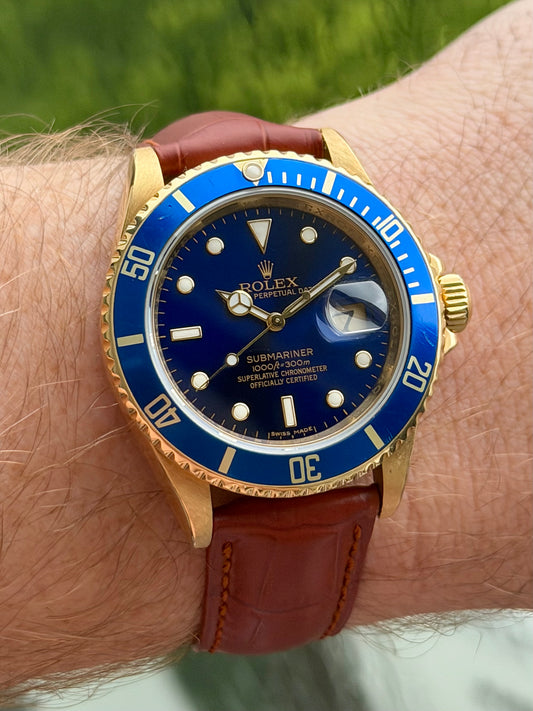 Rolex Submariner Date 16618 Rehaut 2007 Full Set