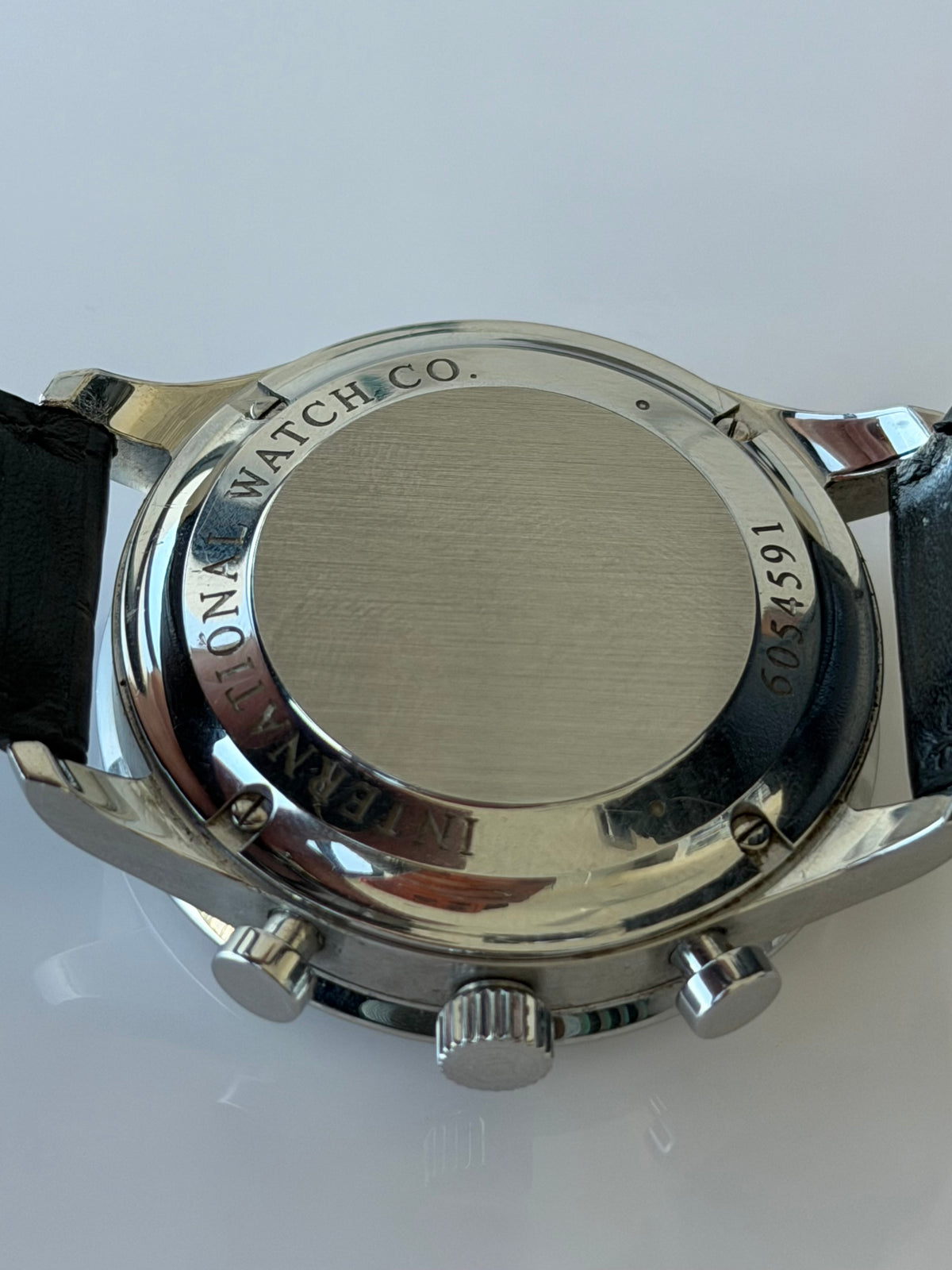 IWC Portuguese Chrono Silver Dial with Papers IW371445