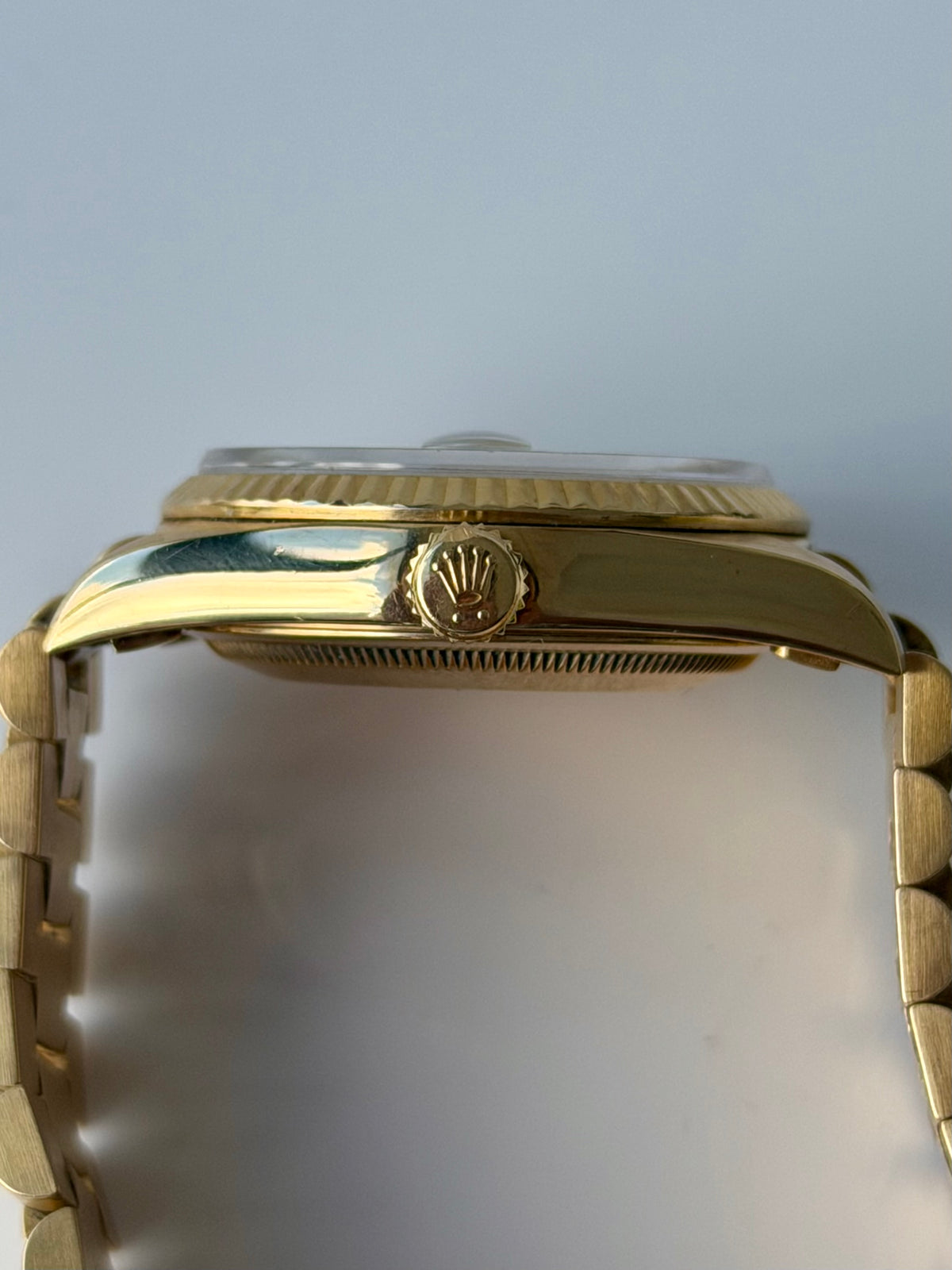Rolex Day-Date Double Quickset Champagne Dial 1991 Full Set
