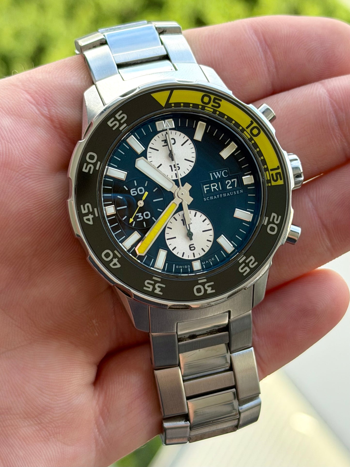 IWC Aquatimer Ceramic Chrono IW376701 Full Set 2011
