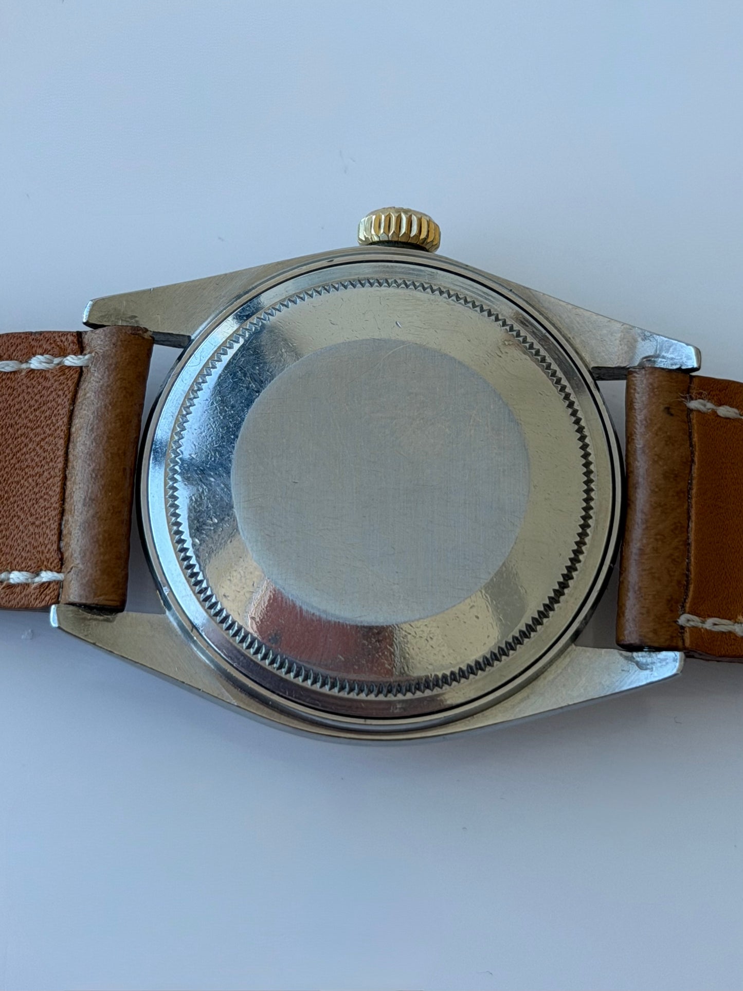 Rolex Datejust Two Tone 1601 Gold Linen Dial 1978
