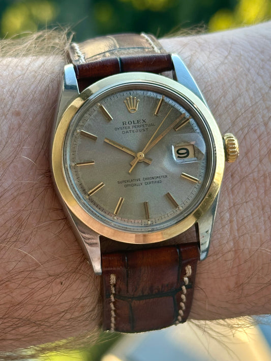 Rolex Datejust 1600 Rare Smooth Bezel 1966