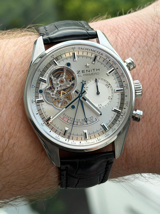 Zenith El Primero Chrono Open Heart with Card 2019