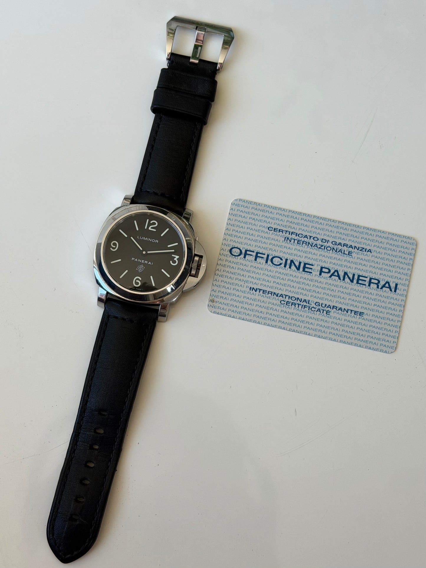 Panerai Luminor PAM00000 with Papers 2011