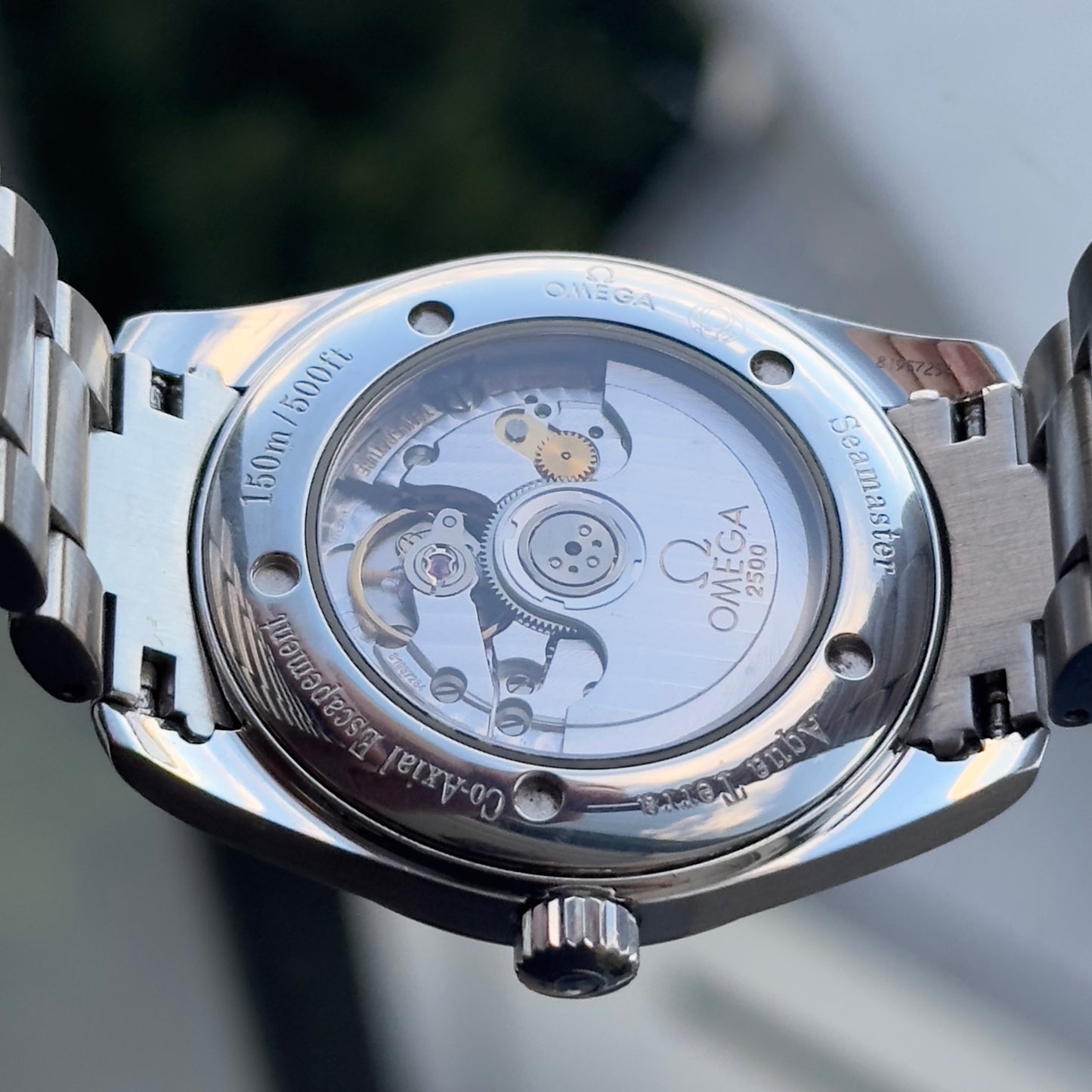 Omega Seamaster Aqua Terra Blue Dial 2503.80