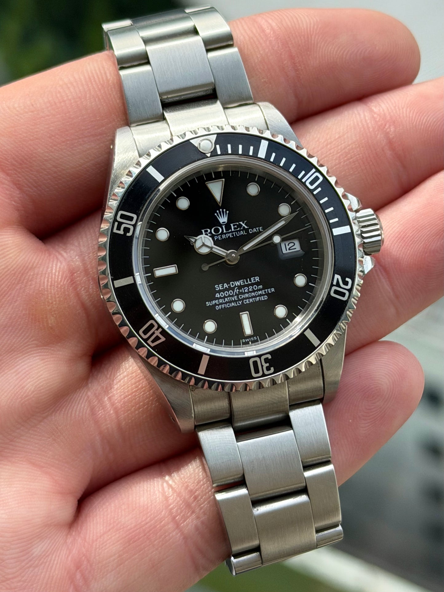 Rolex Sea-Dweller 16600 “Swiss Only” Dial 1999 with Box
