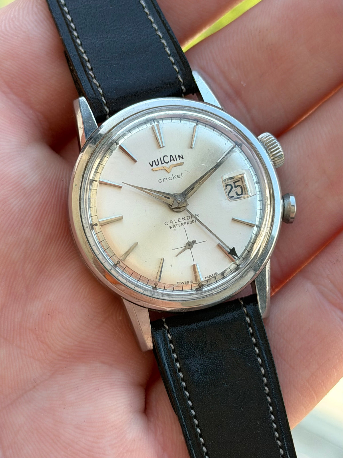 Vulcain Cricket Alarm Date S1522A