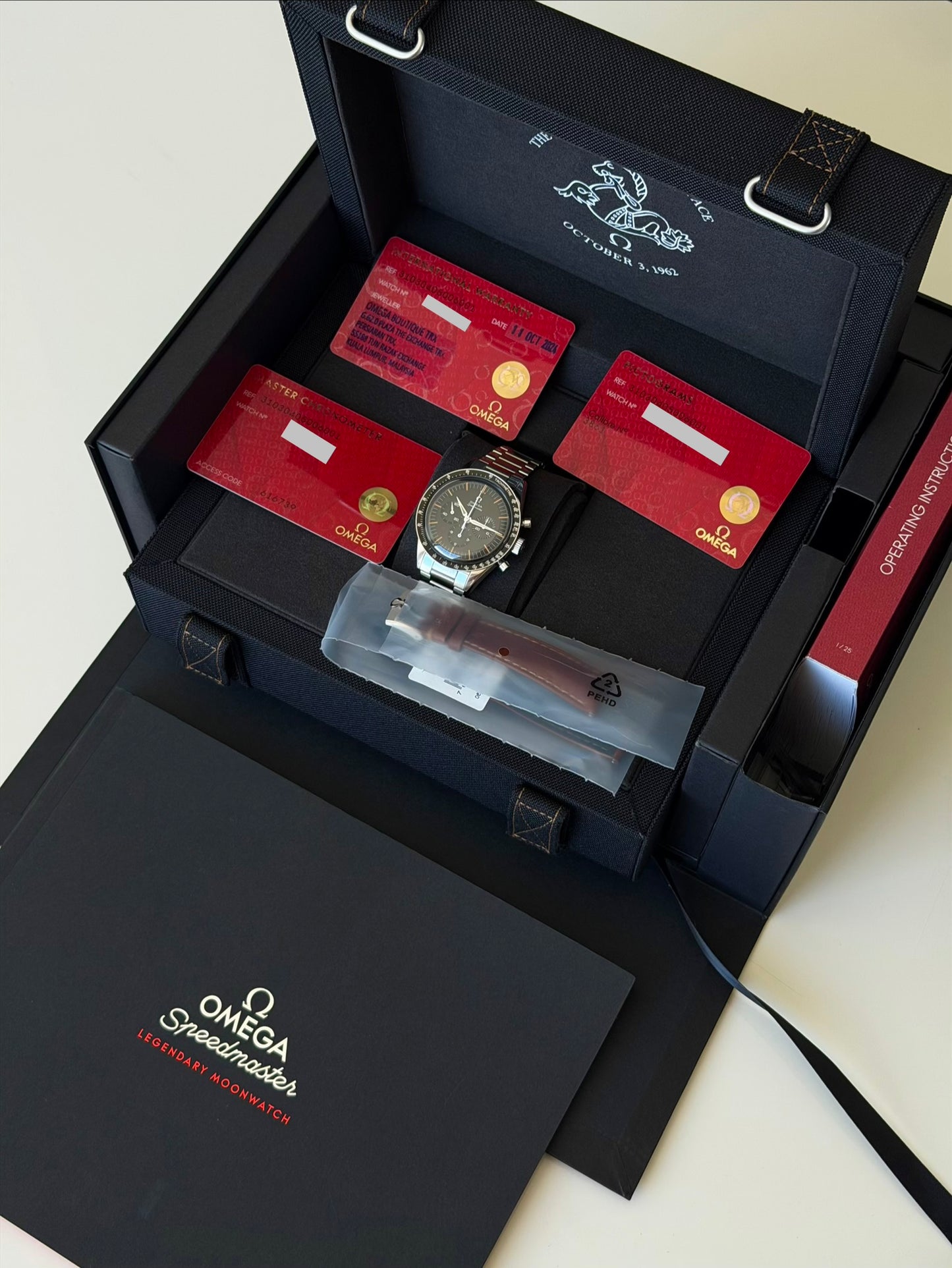 Omega Speedmaster First Omega in Space 2024 Full Set