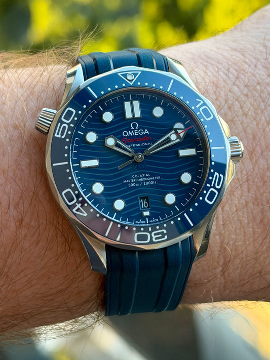 Omega Seamaster 300 Blue Ceramic Full Set 2022