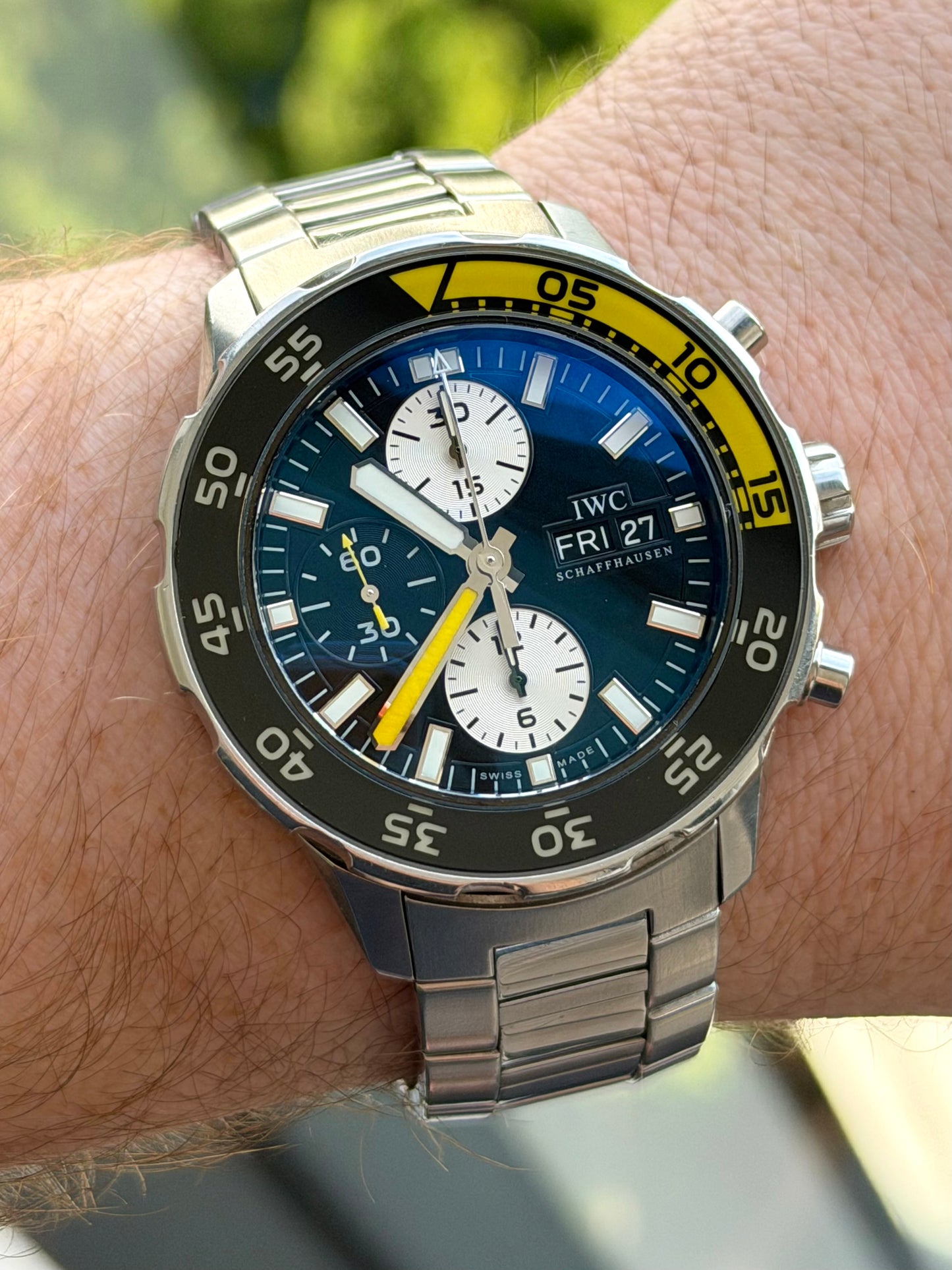 IWC Aquatimer Ceramic Chrono IW376701 Full Set 2011