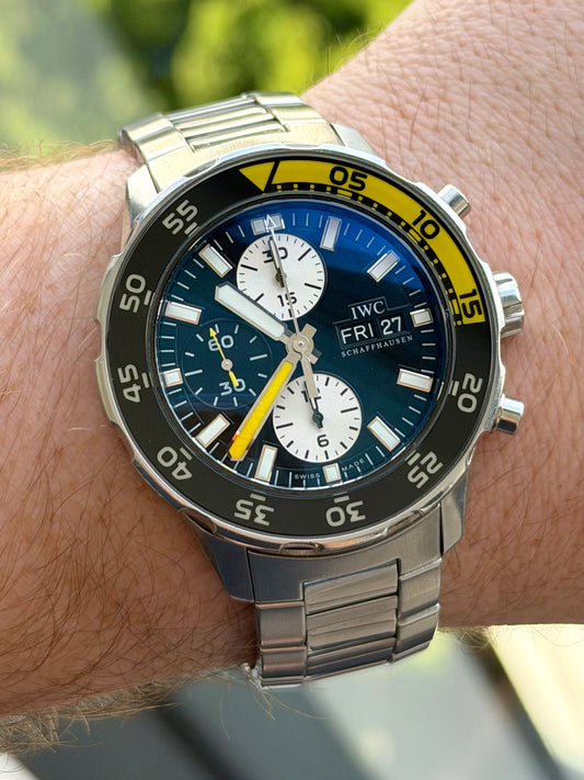 IWC Aquatimer Ceramic Chrono IW376701 Full Set 2011