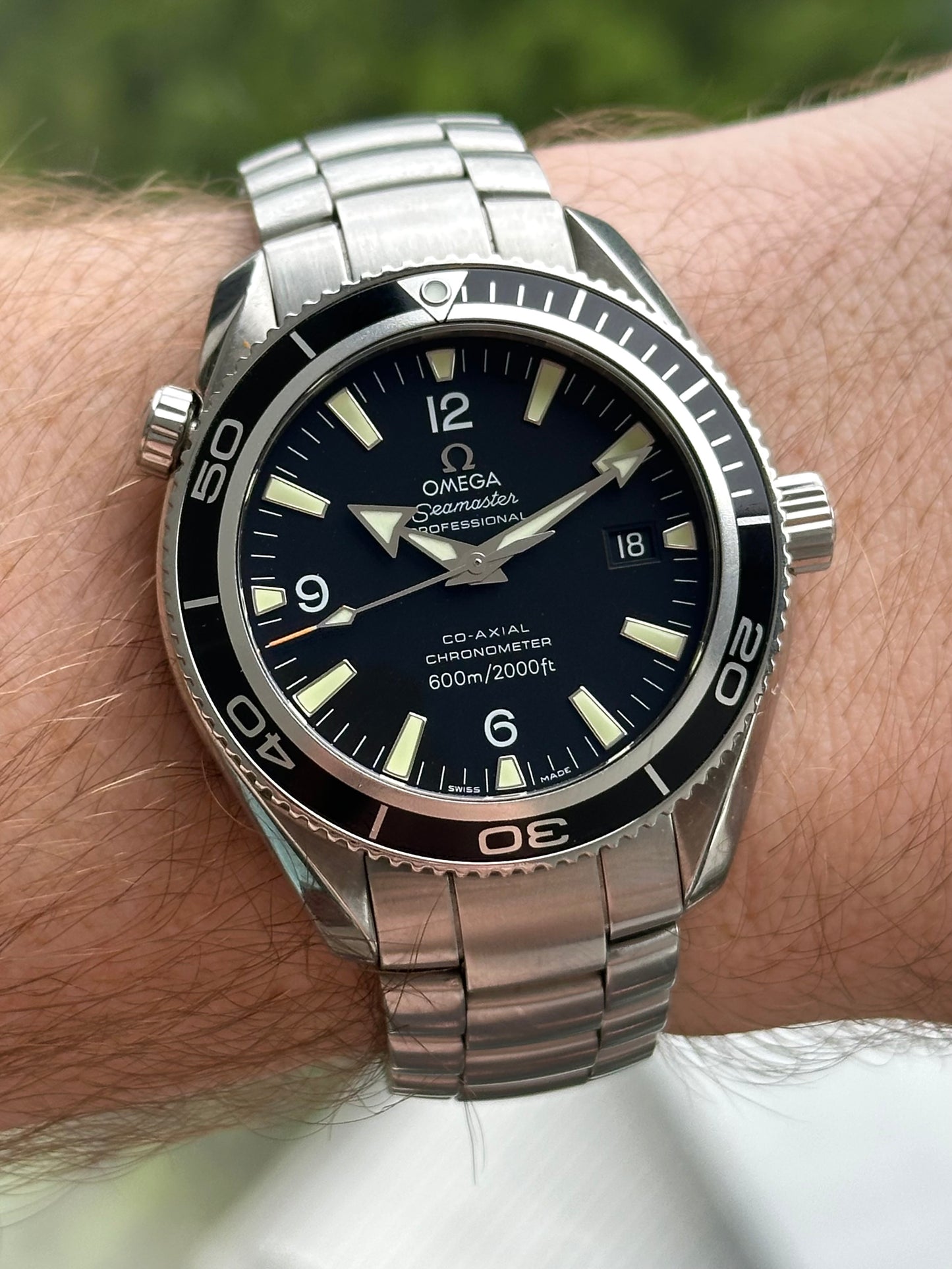 Omega Seamaster Planet Ocean Black Bezel 42mm