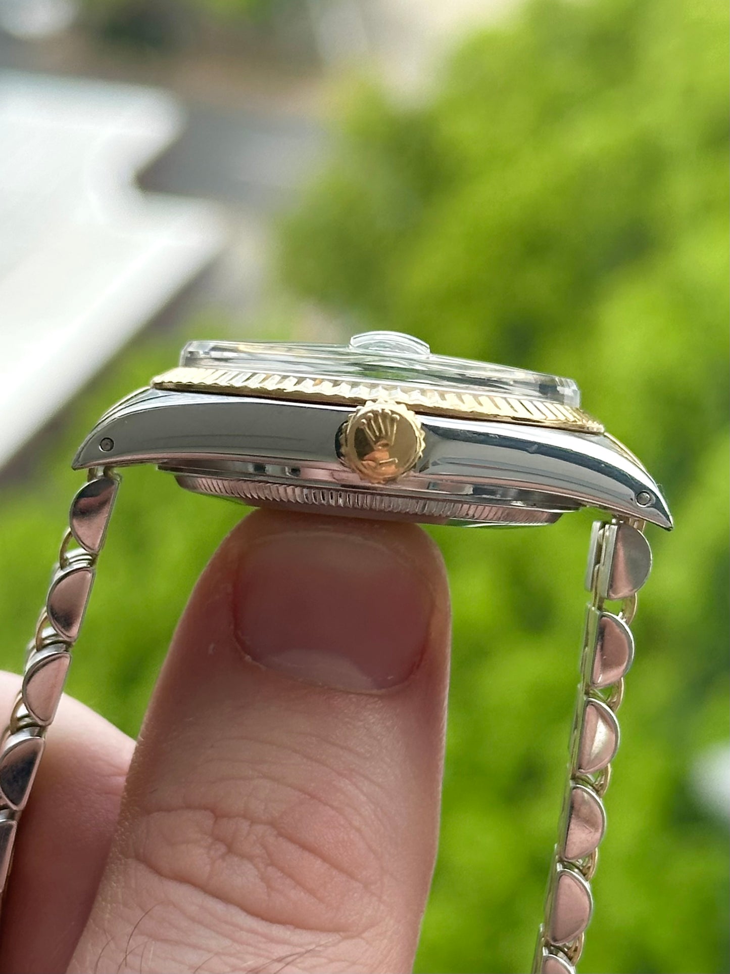 Rolex Datejust Quickset Blue Dial 16013 1986